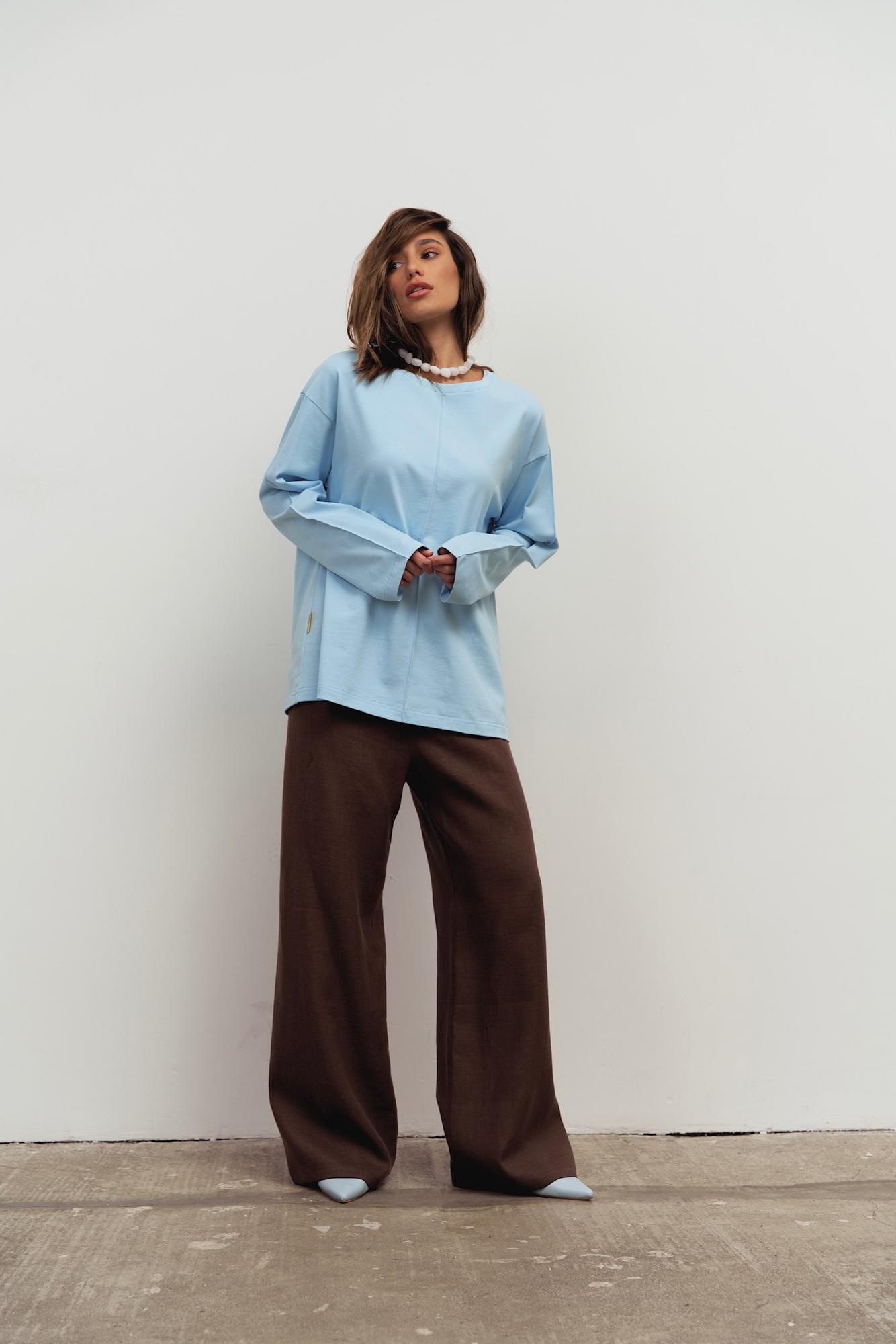 Лонгслив BASE BLUE