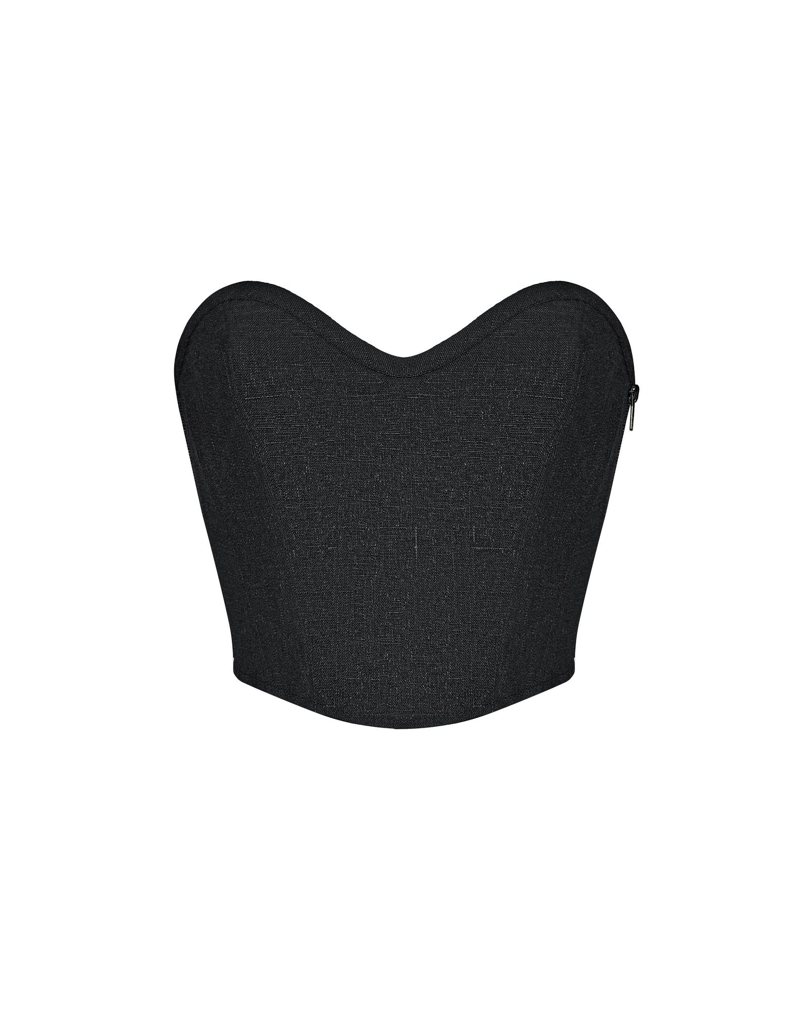 Льняной топ-корсет BABY