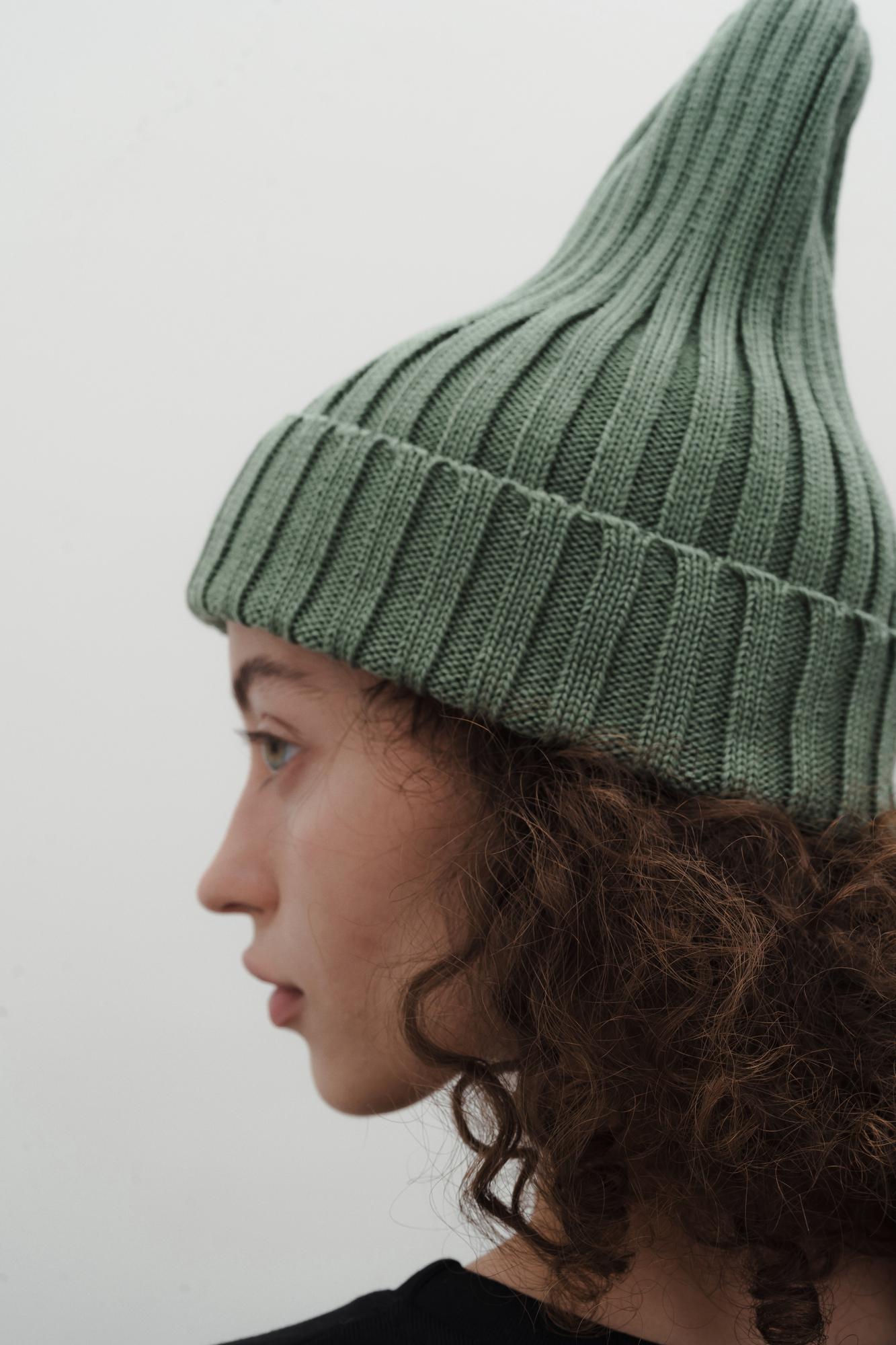 Шапка базовая из шерсти мериноса