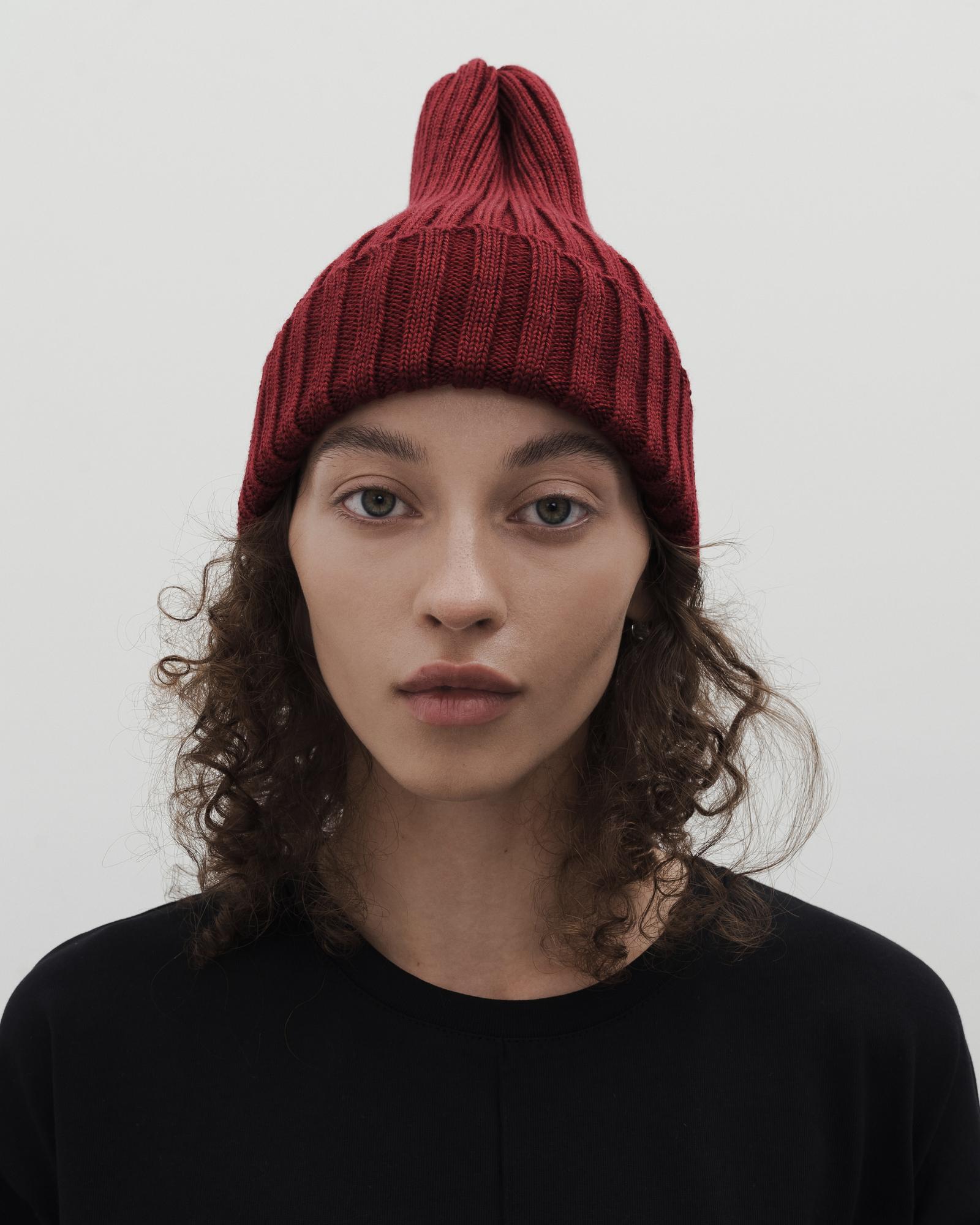 Шапка базовая из шерсти мериноса