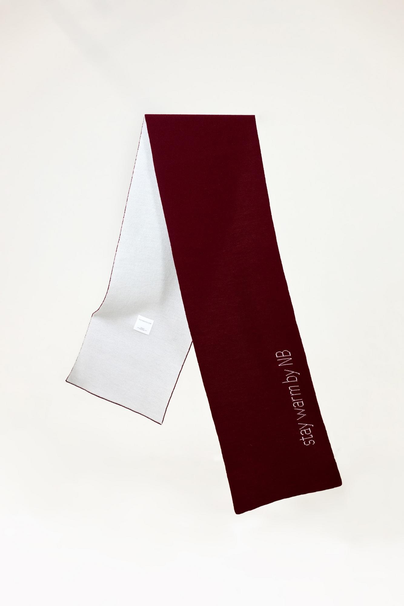 Шерстяной шарф STAY WARM