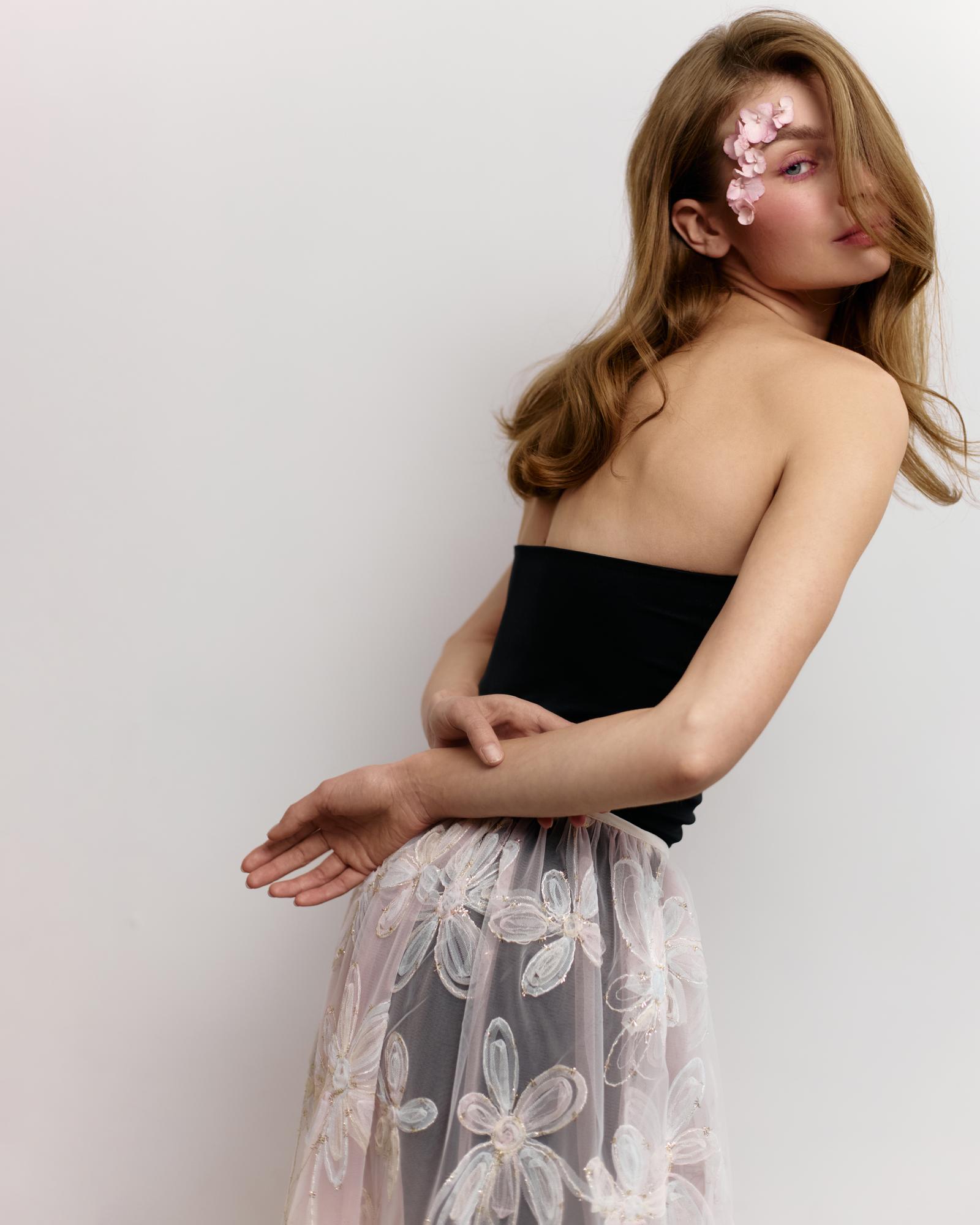 Юбка-макси PINK PЕRFUME