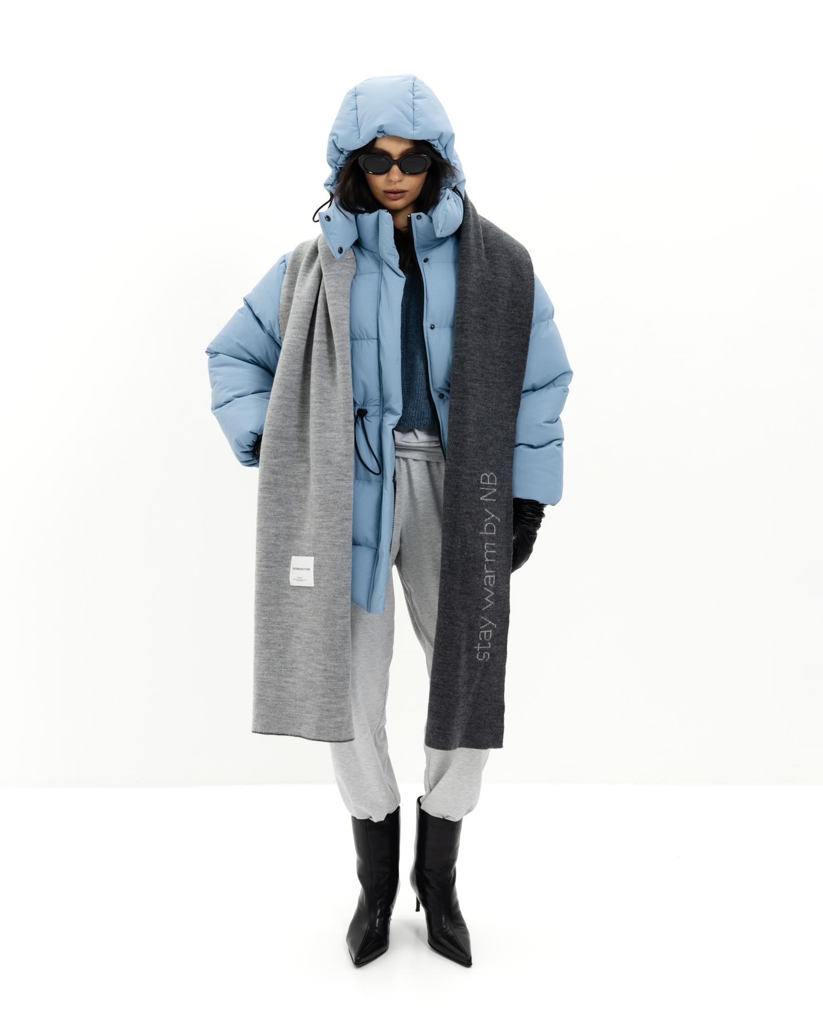 Шерстяной шарф STAY WARM