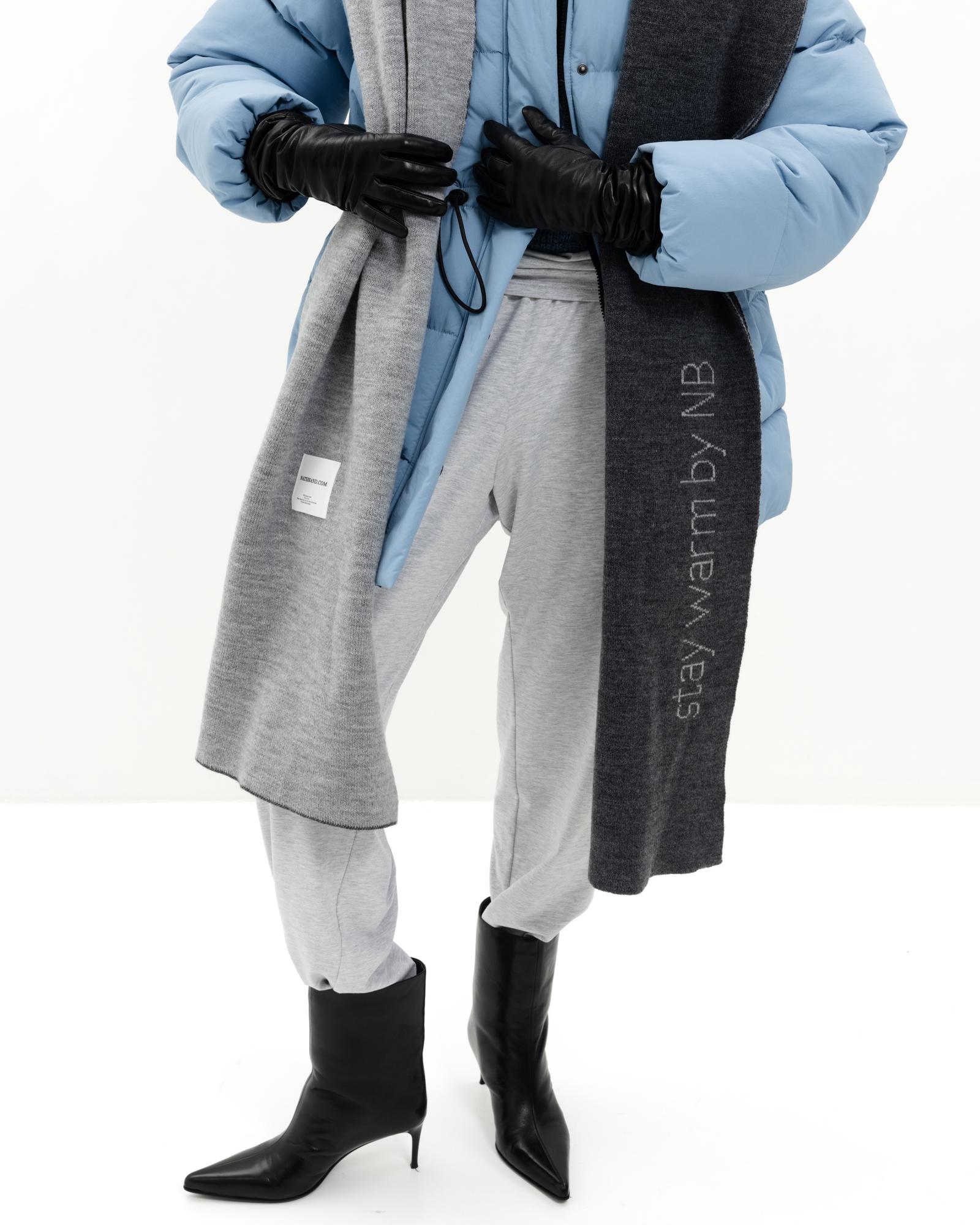 Шерстяной шарф STAY WARM