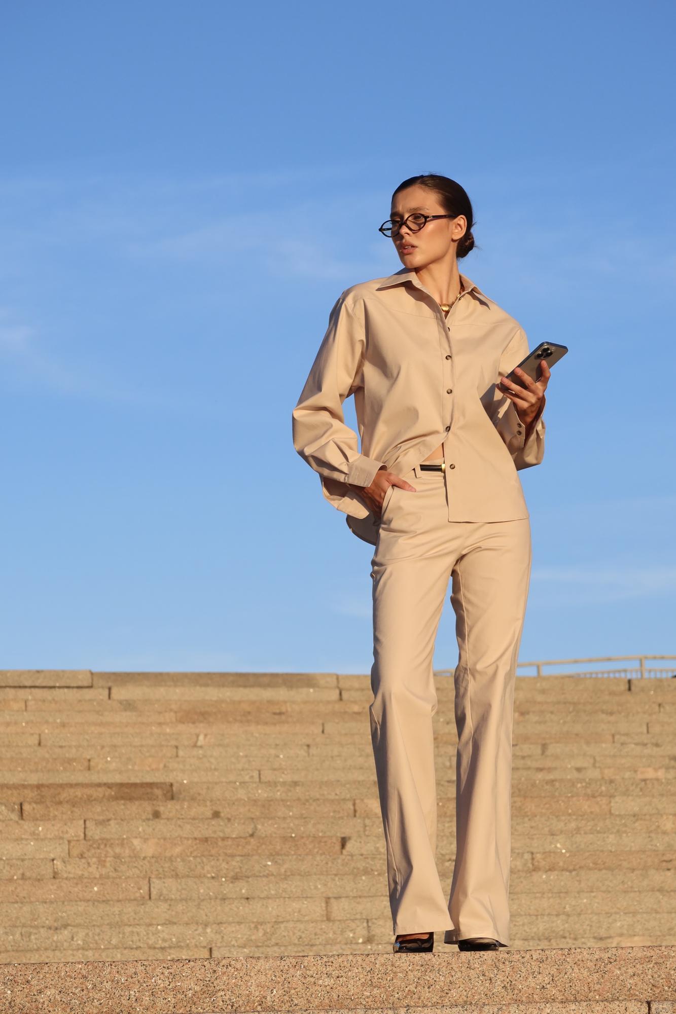 Брюки из хлопка