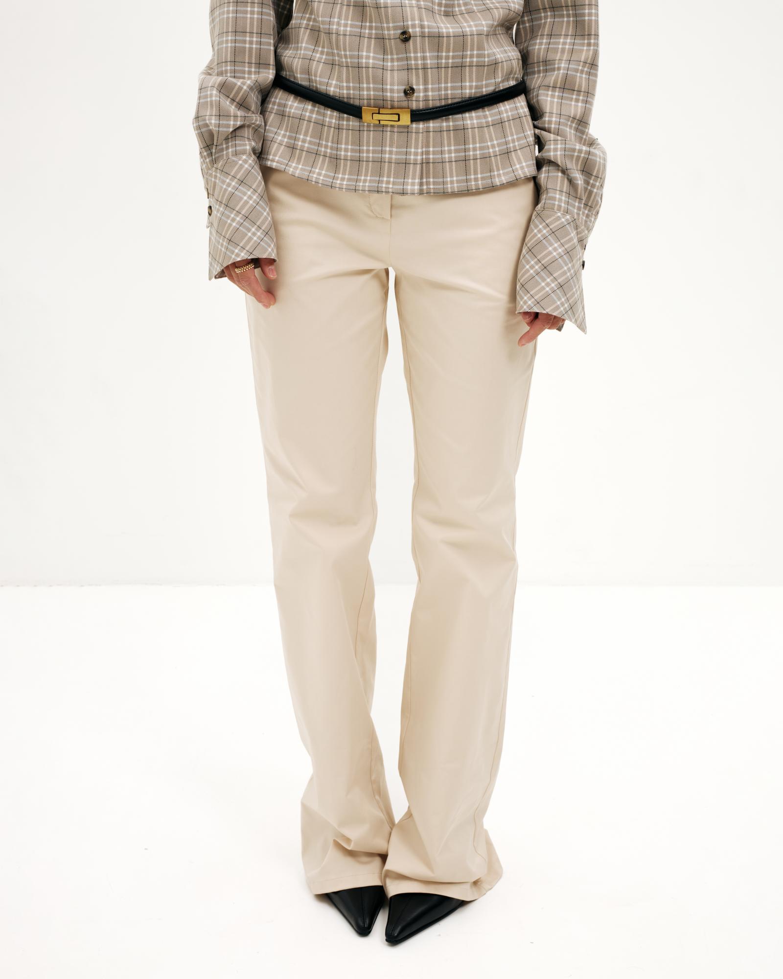 Брюки из хлопка