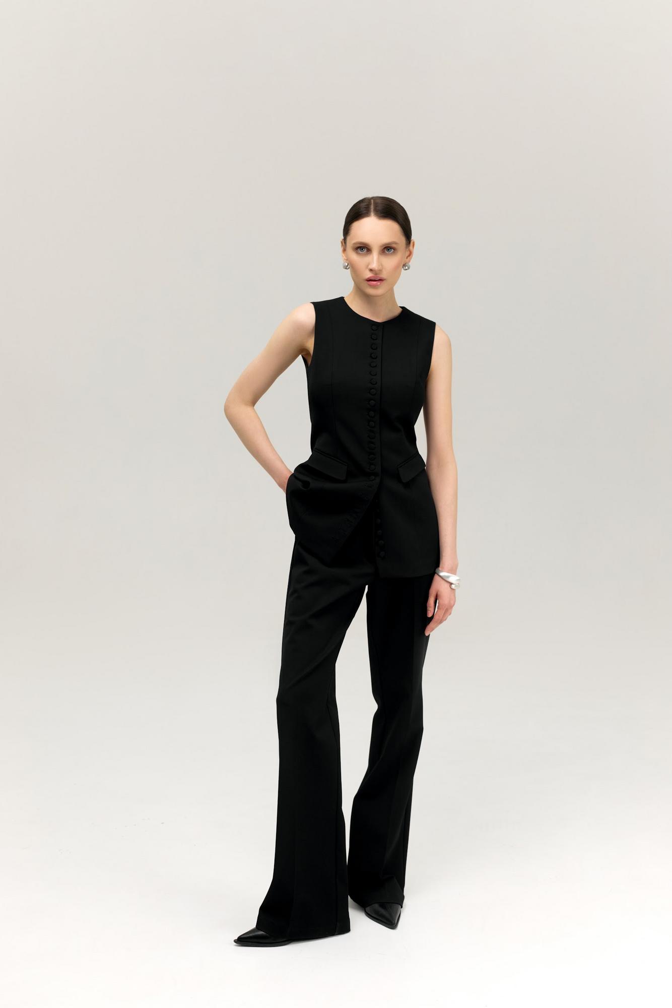 Брюки со средней посадкой