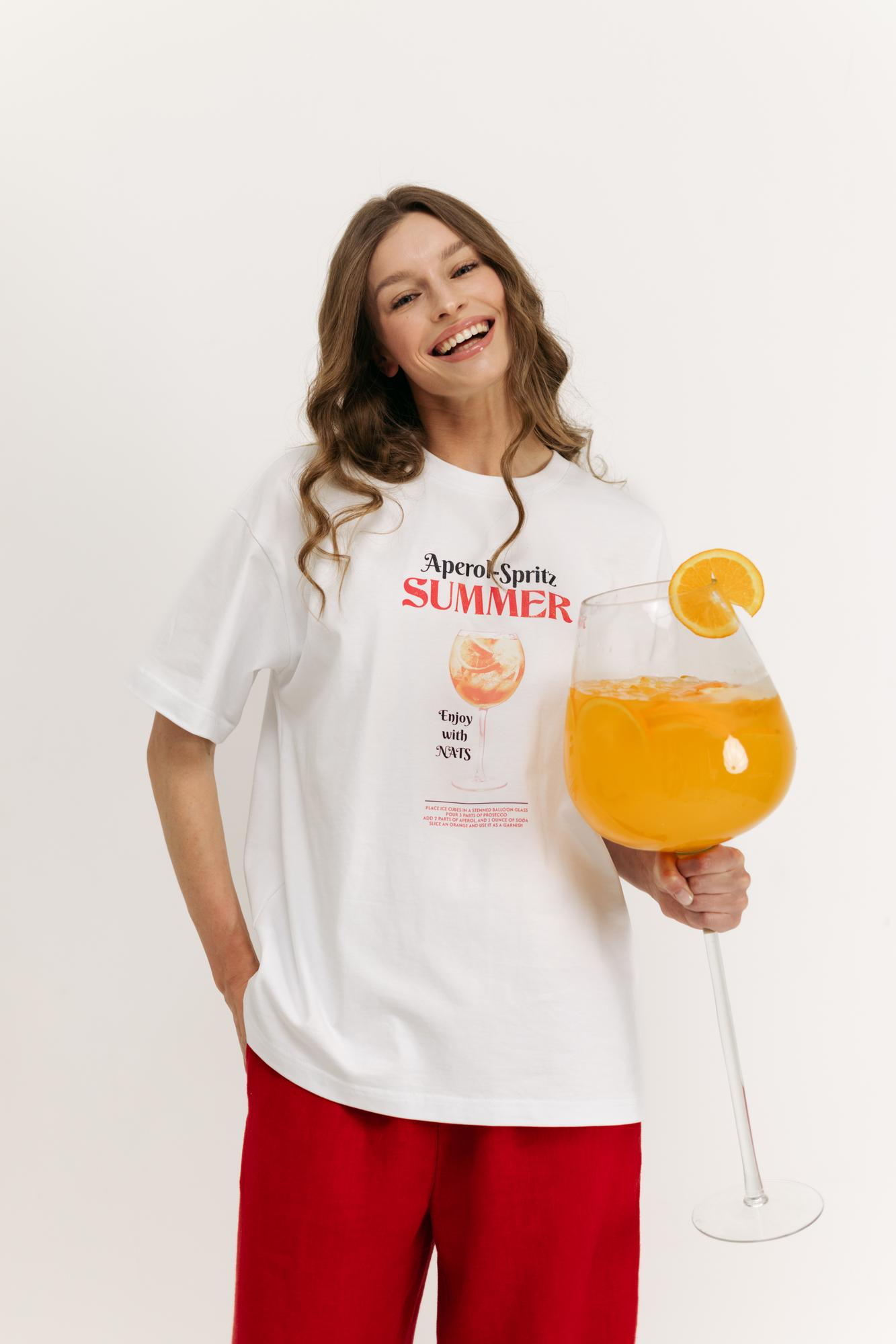 Футболка из хлопка APEROL