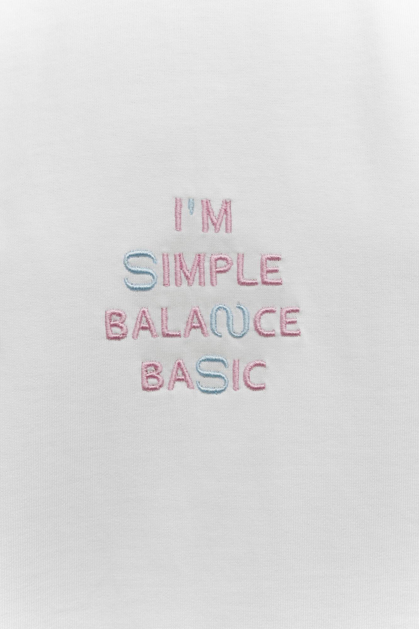 Футболка из хлопка "SIMPLE"