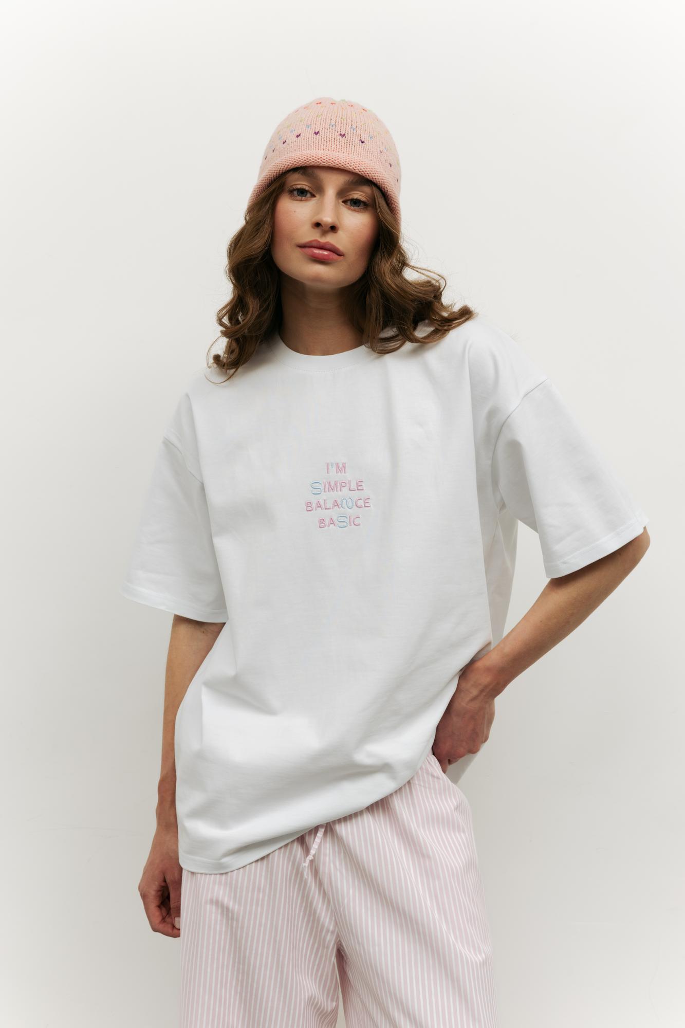 Футболка из хлопка "SIMPLE"