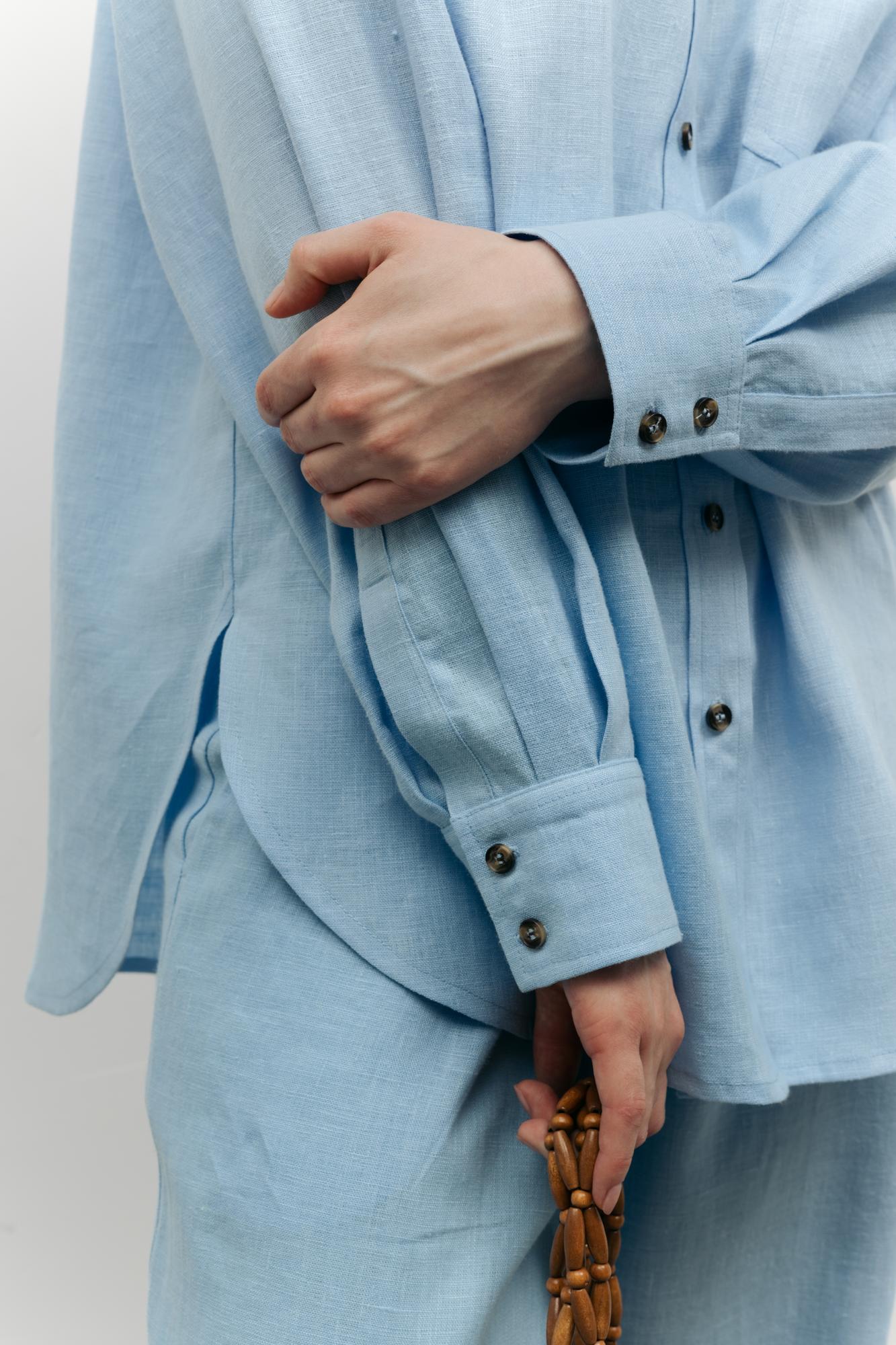 Рубашка изо льна ROI