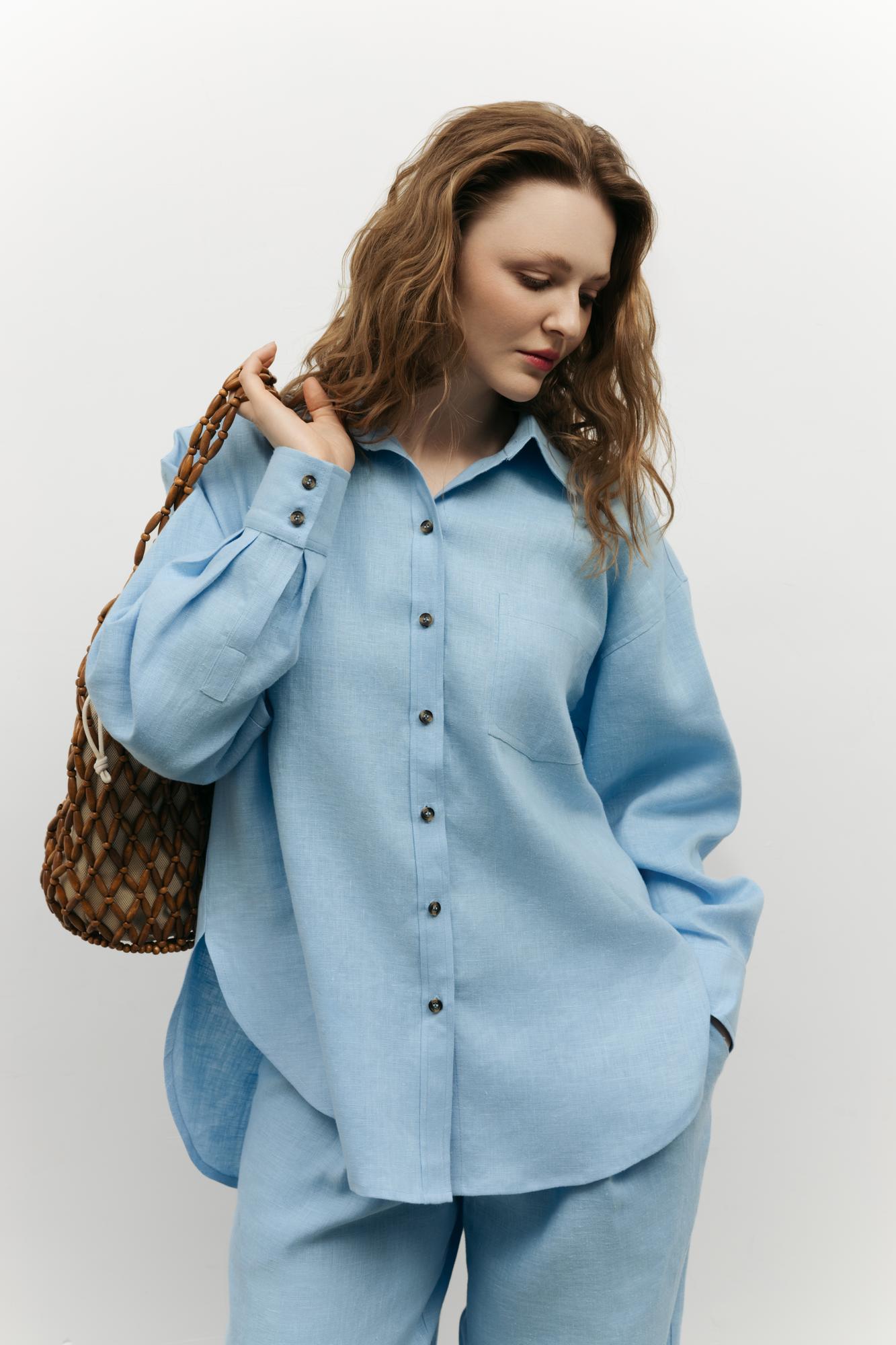 Рубашка изо льна ROI