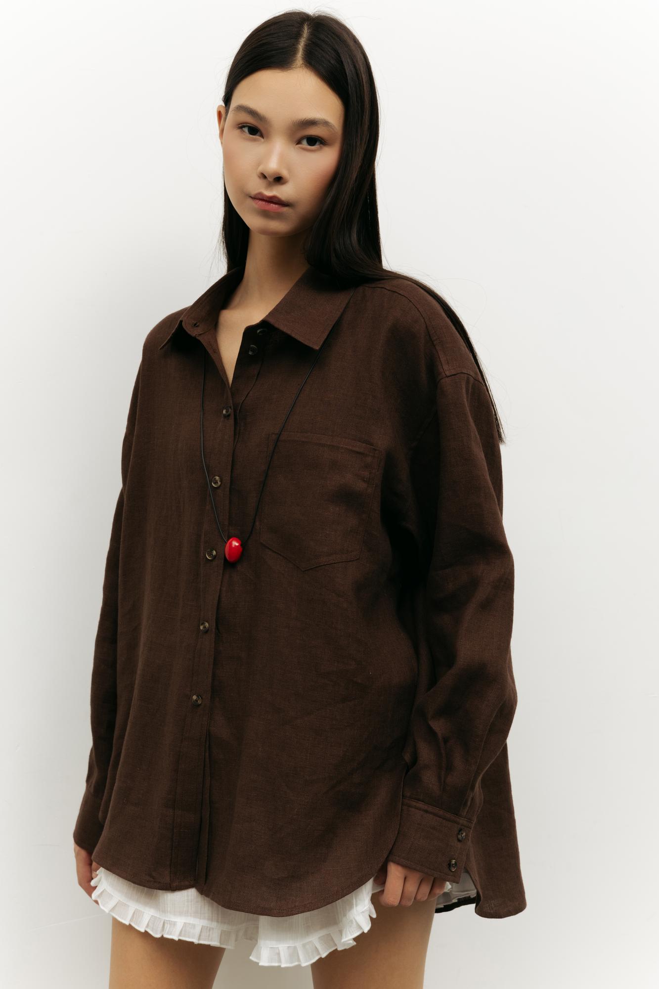 Рубашка изо льна ROI