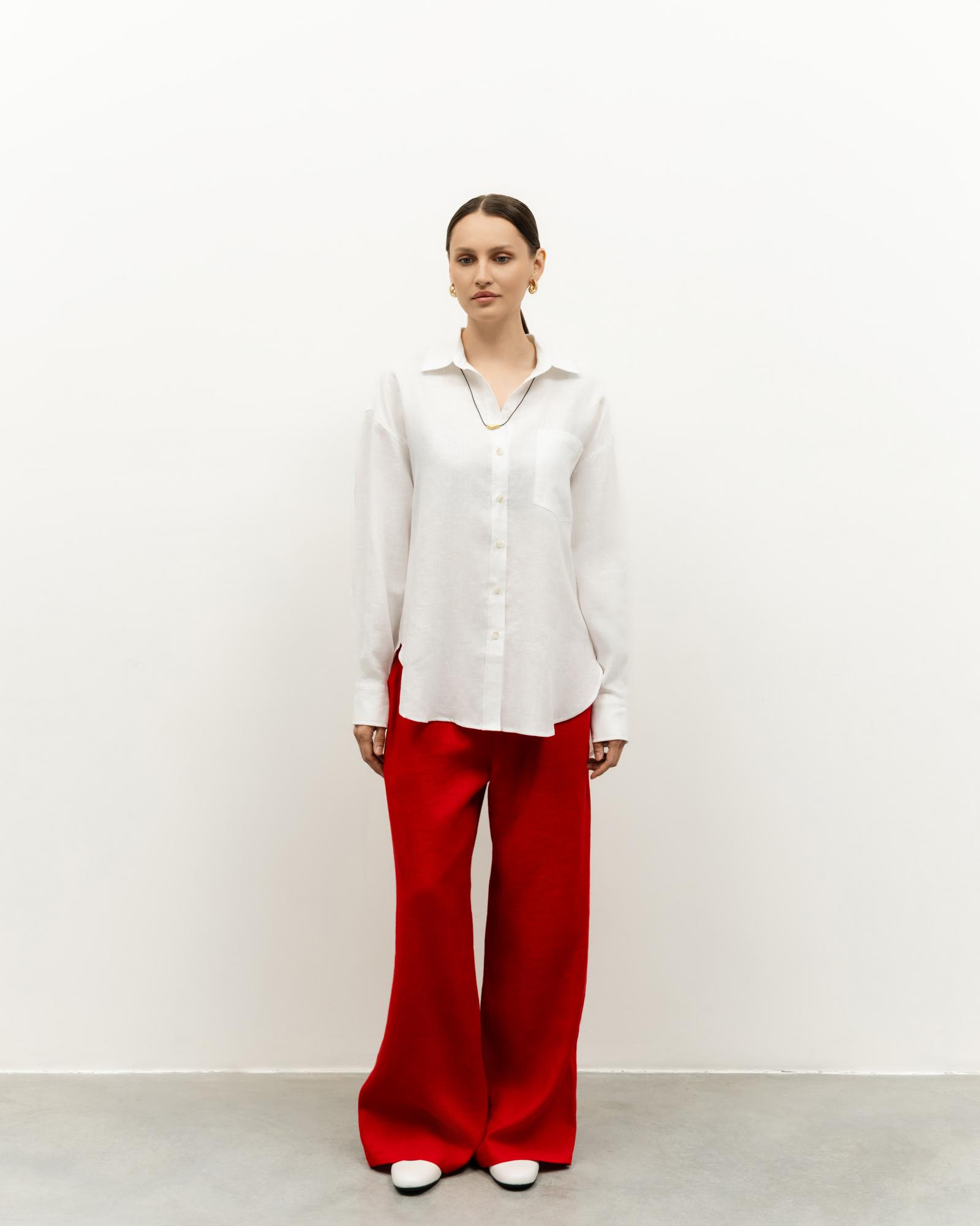 Рубашка изо льна ROI