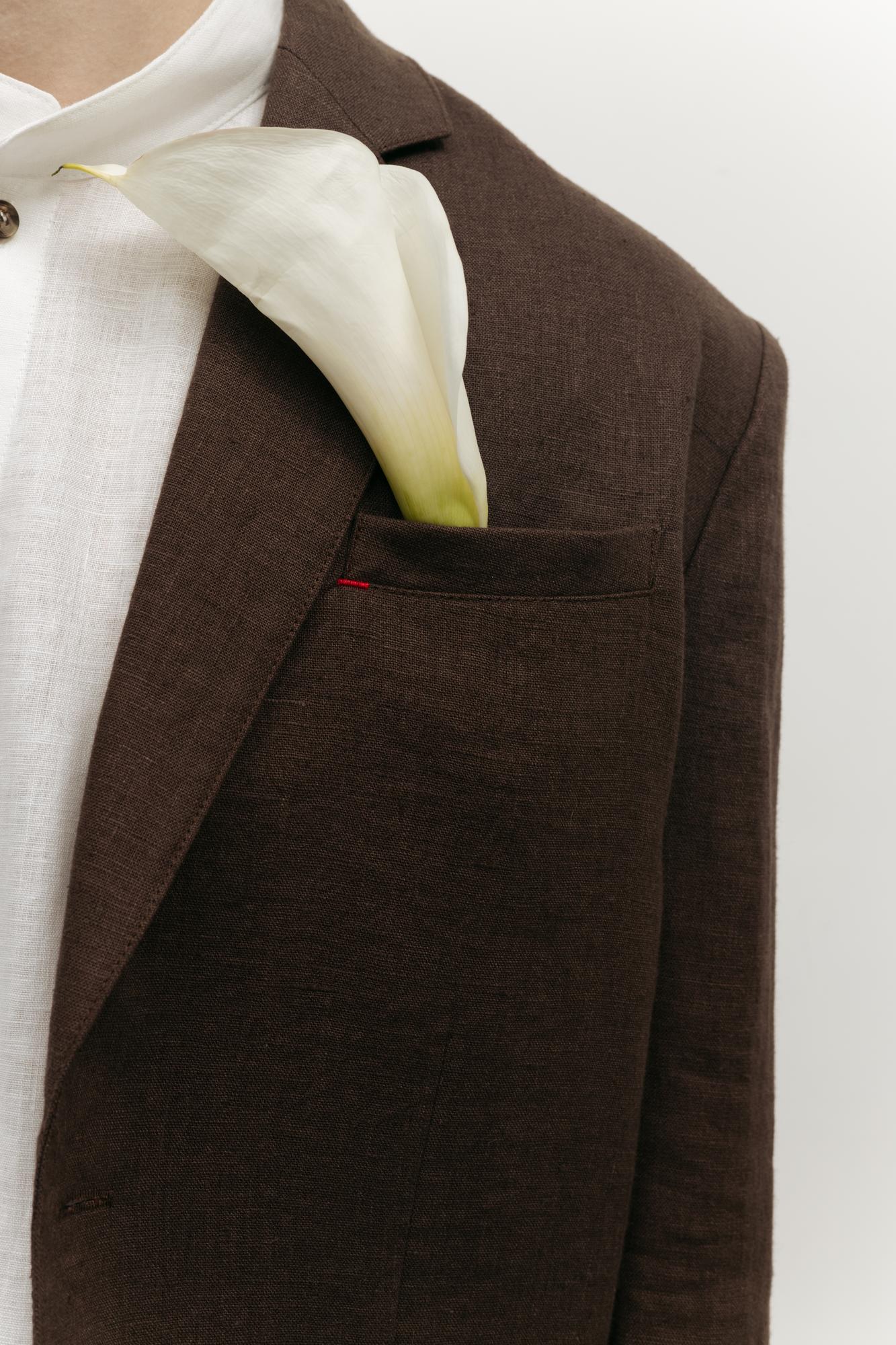 Пиджак изо льна