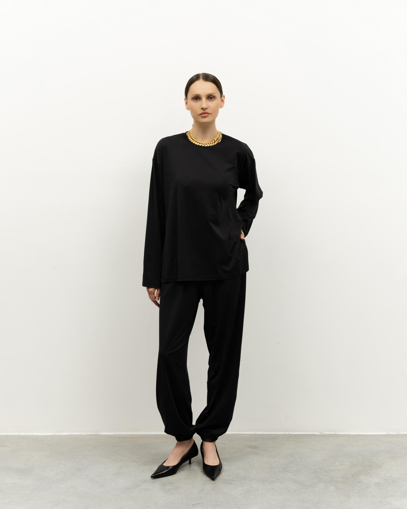 Лонгслив BLACK