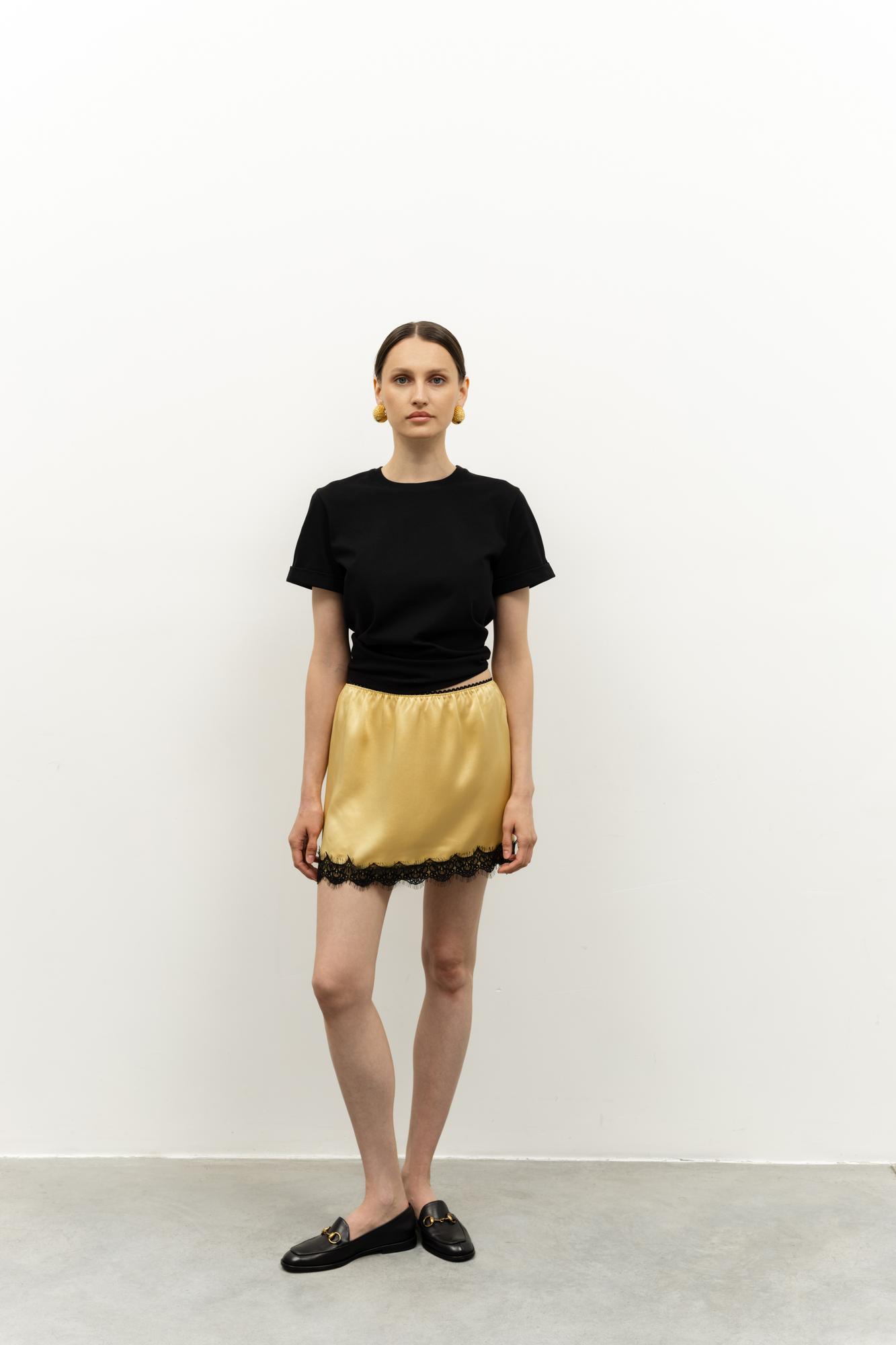 Юбка "CARRIE" с кружевом