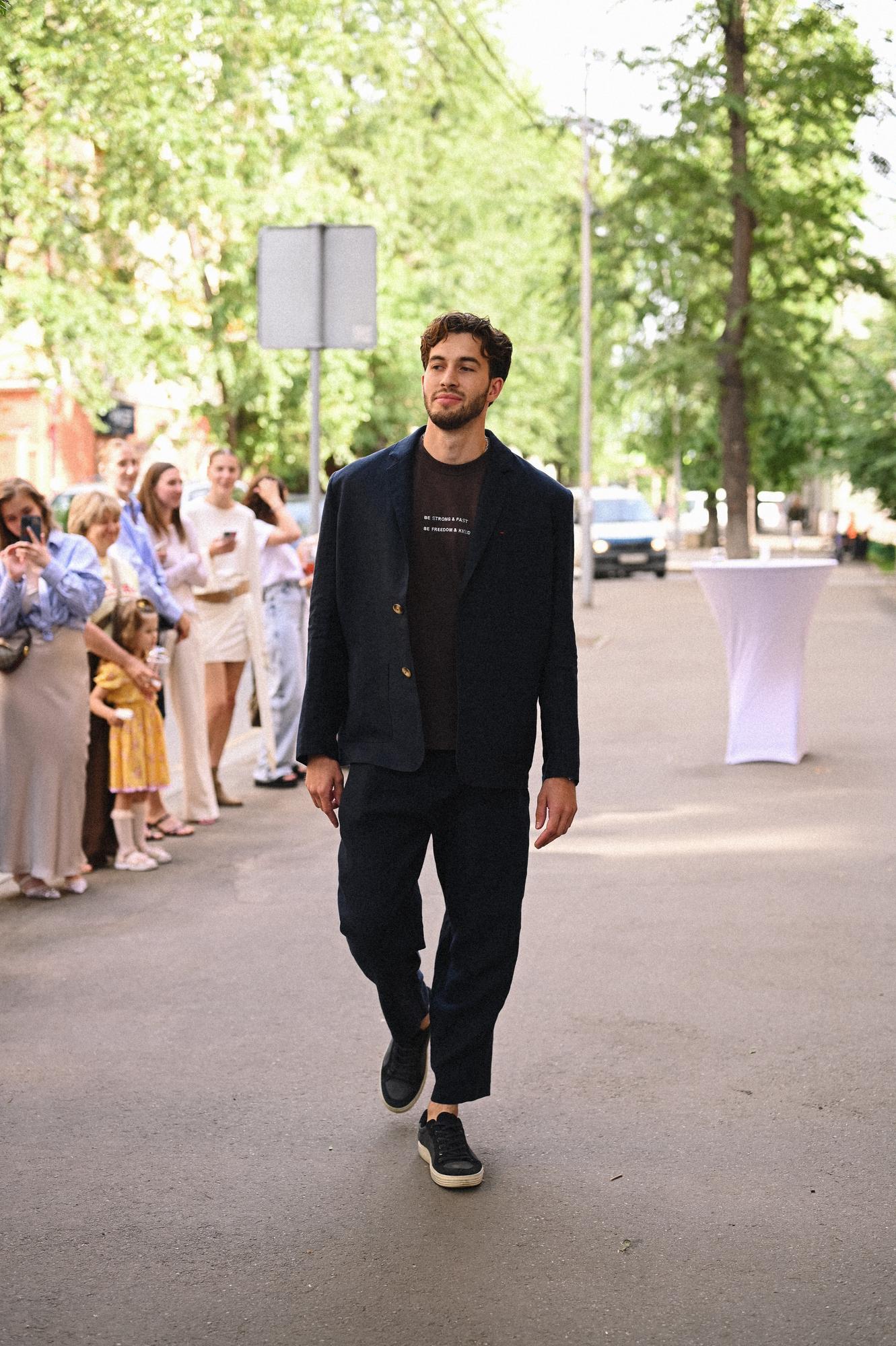 Пиджак изо льна