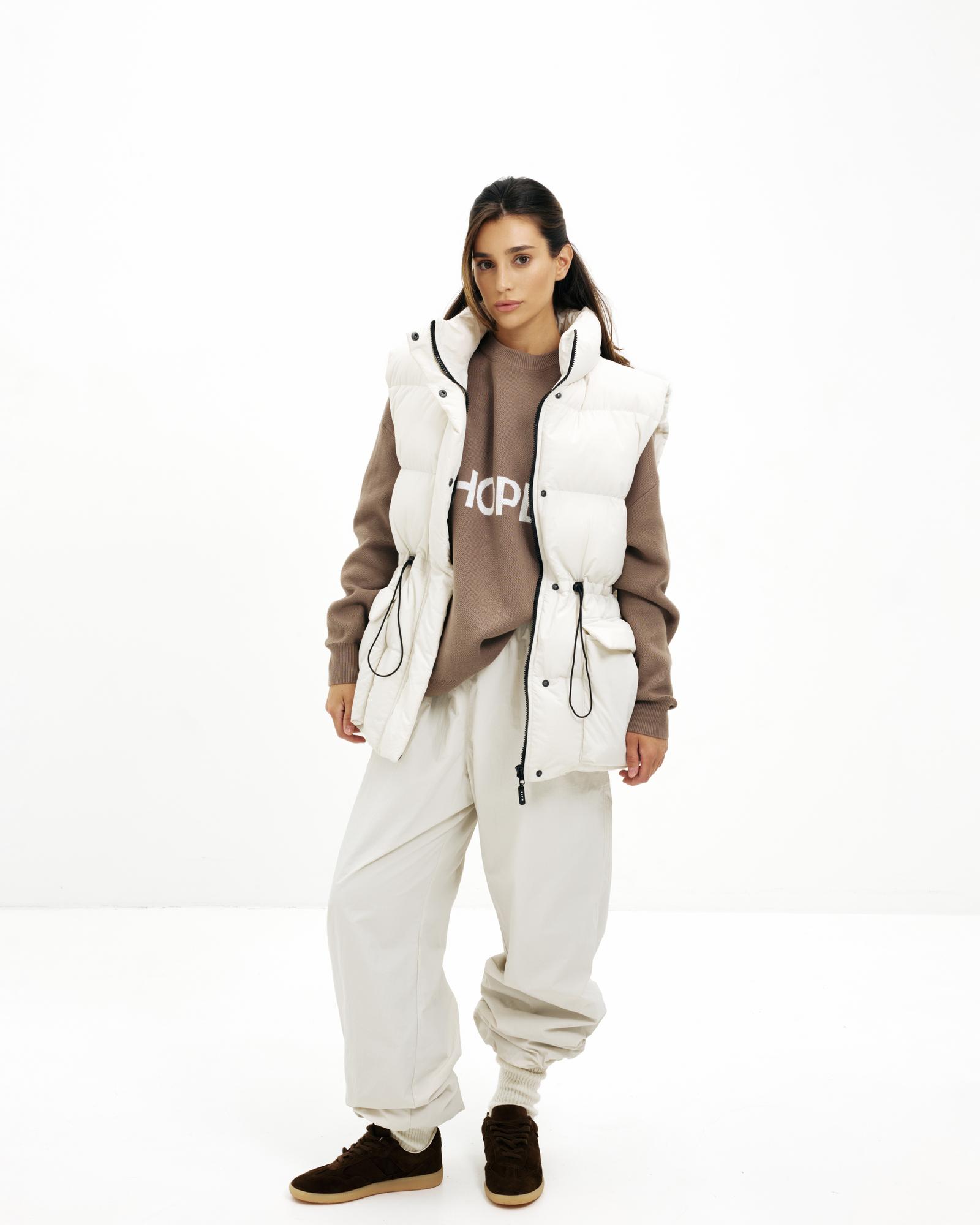 Жилет MONTREAL almond milk