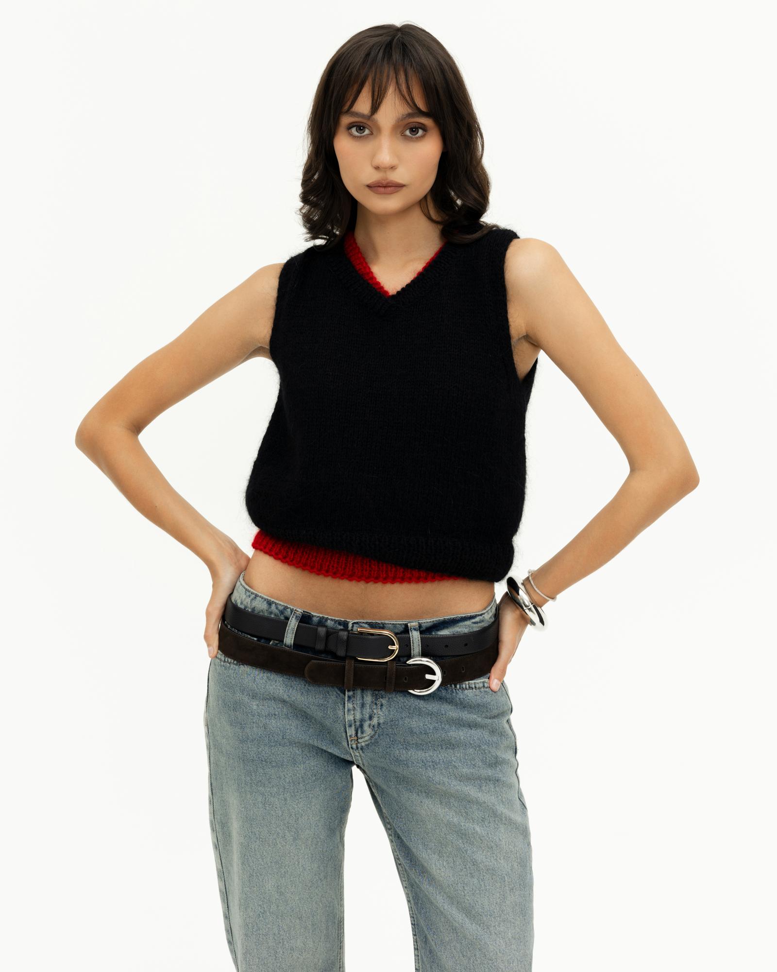 Жилет из мохера ACADEMIC