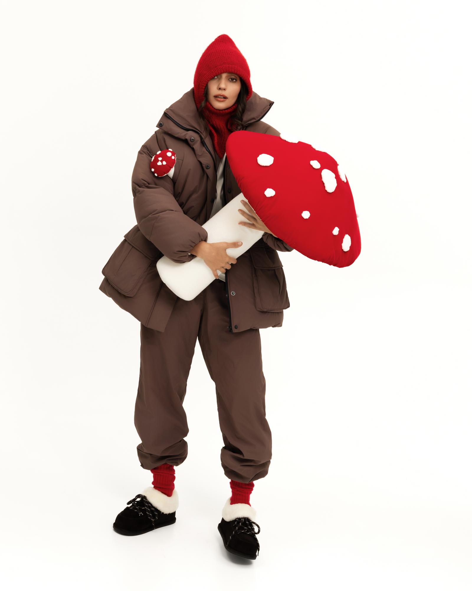 Утеплённые джоггеры  BRONX tiramisu