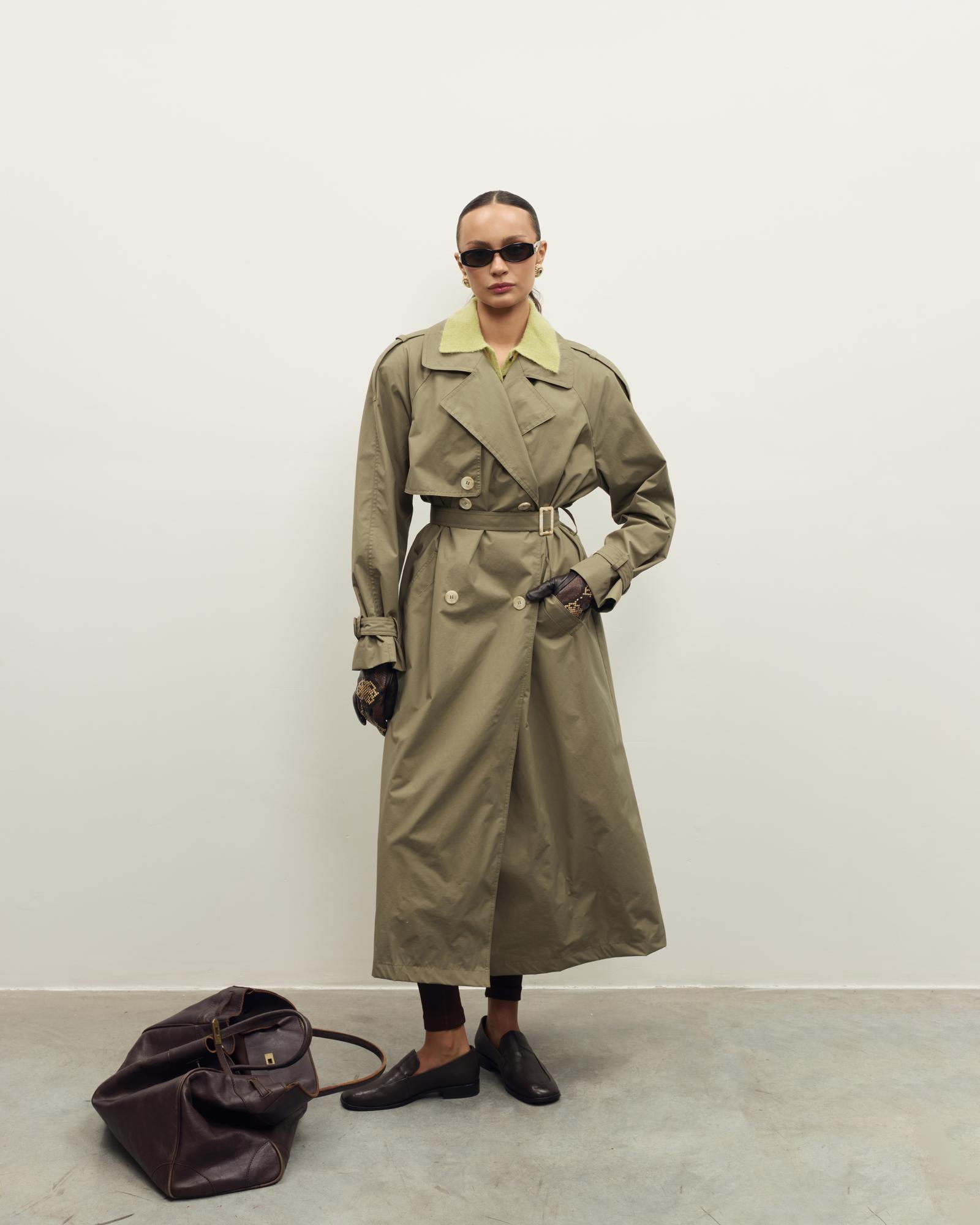 Тренч двубортный ДОЖДЕВАЯ ВОДА