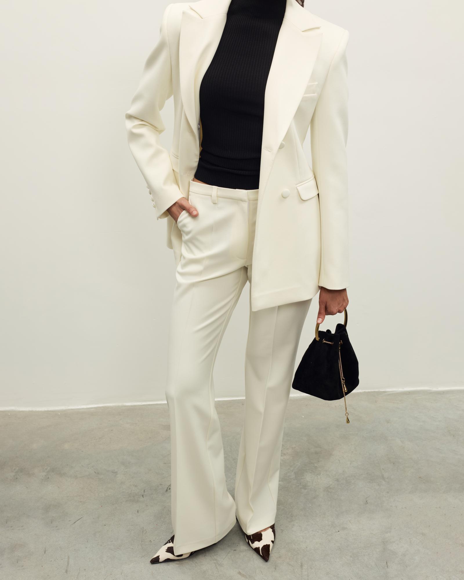 Брюки со средней посадкой