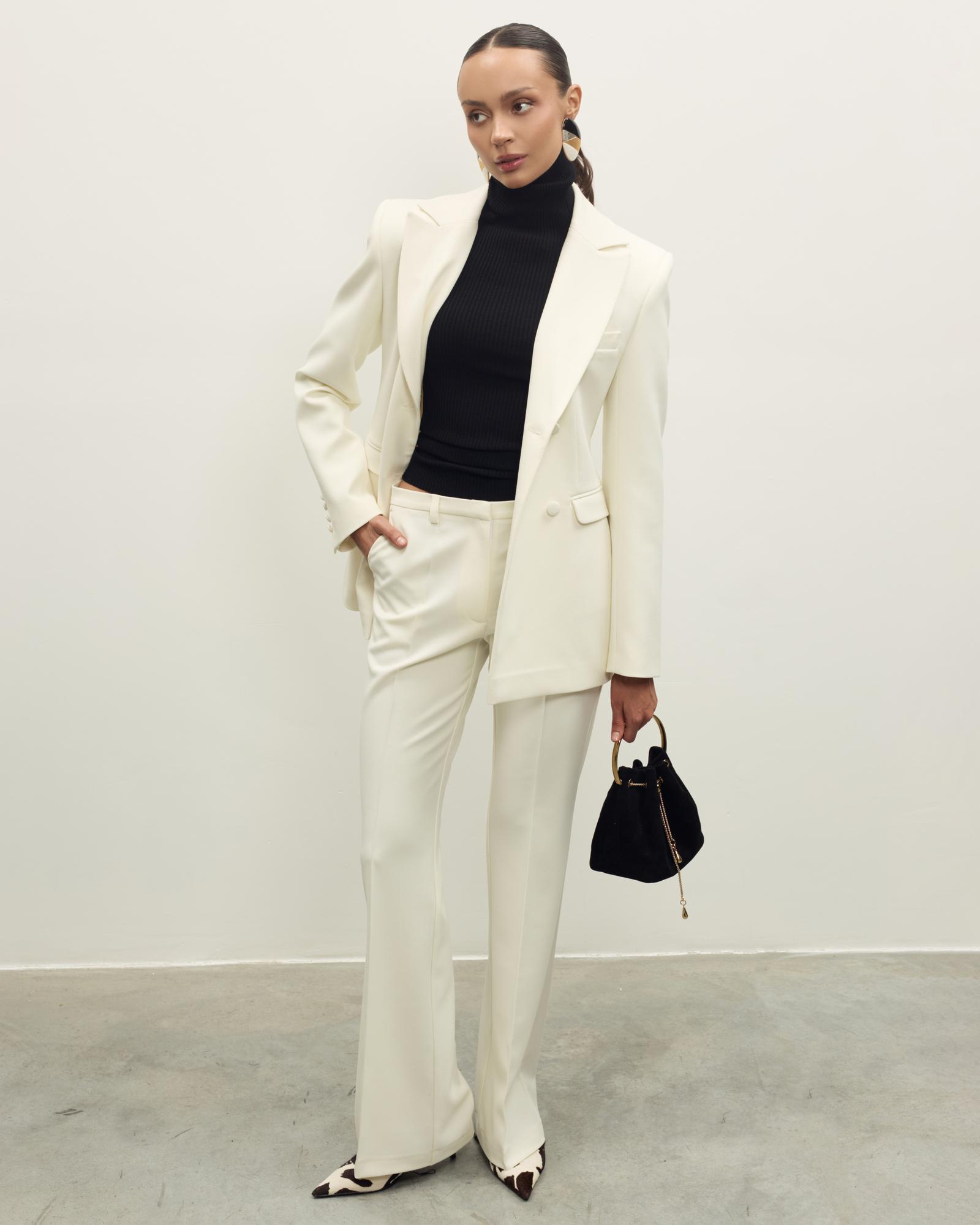 Брюки со средней посадкой