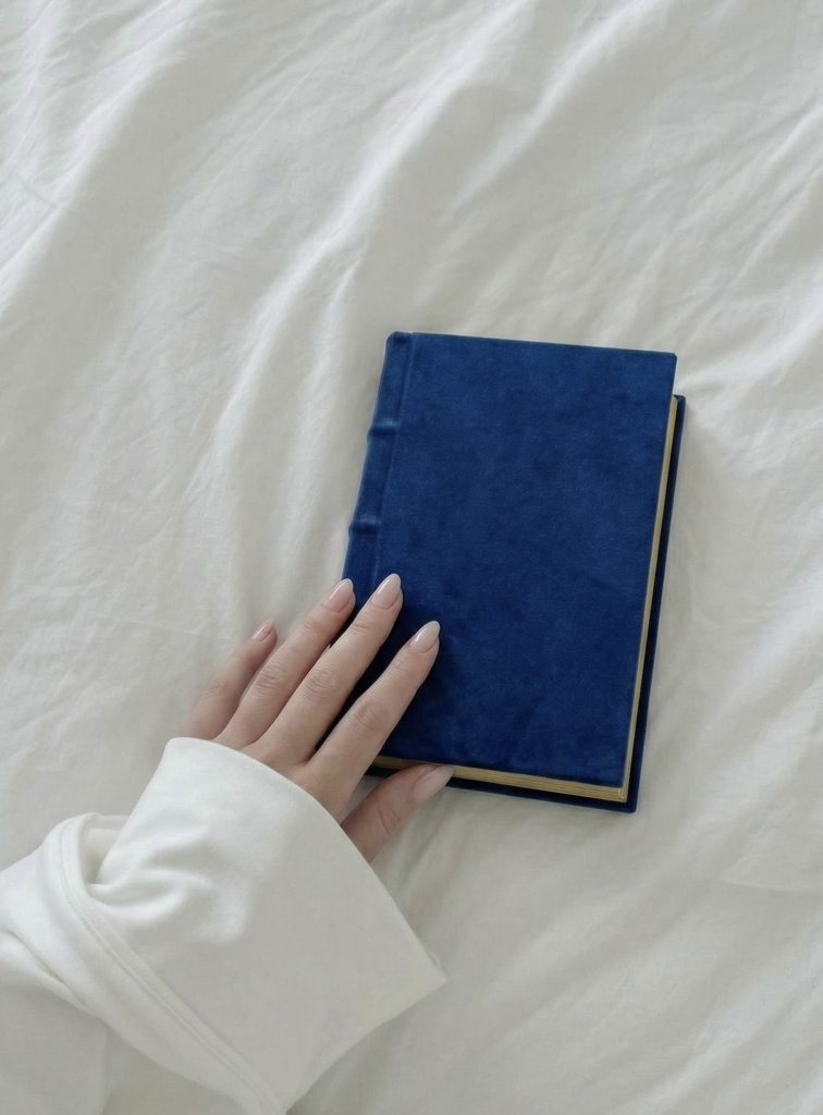 Бархатный фотоальбом Poetry Dark Blue