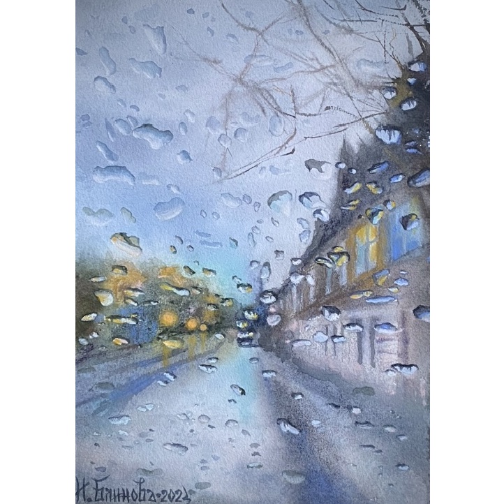 БОРОВСК В ДОЖДЕ