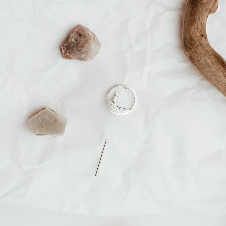 Брошь "Маяк"