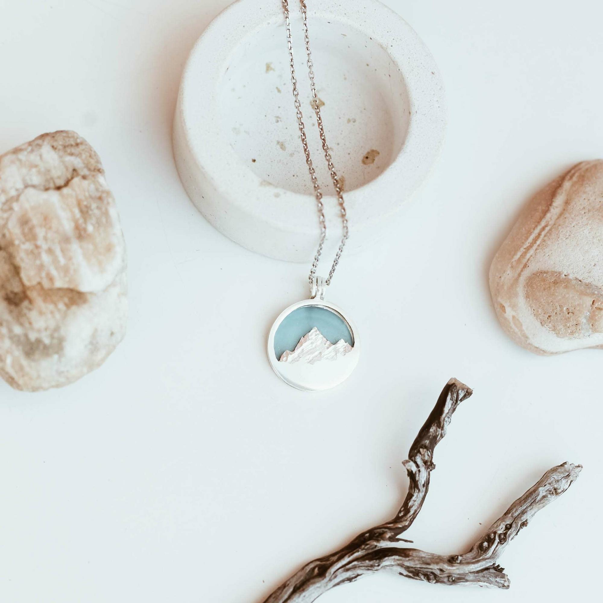 Кулон "Гора" и основа "Небо"