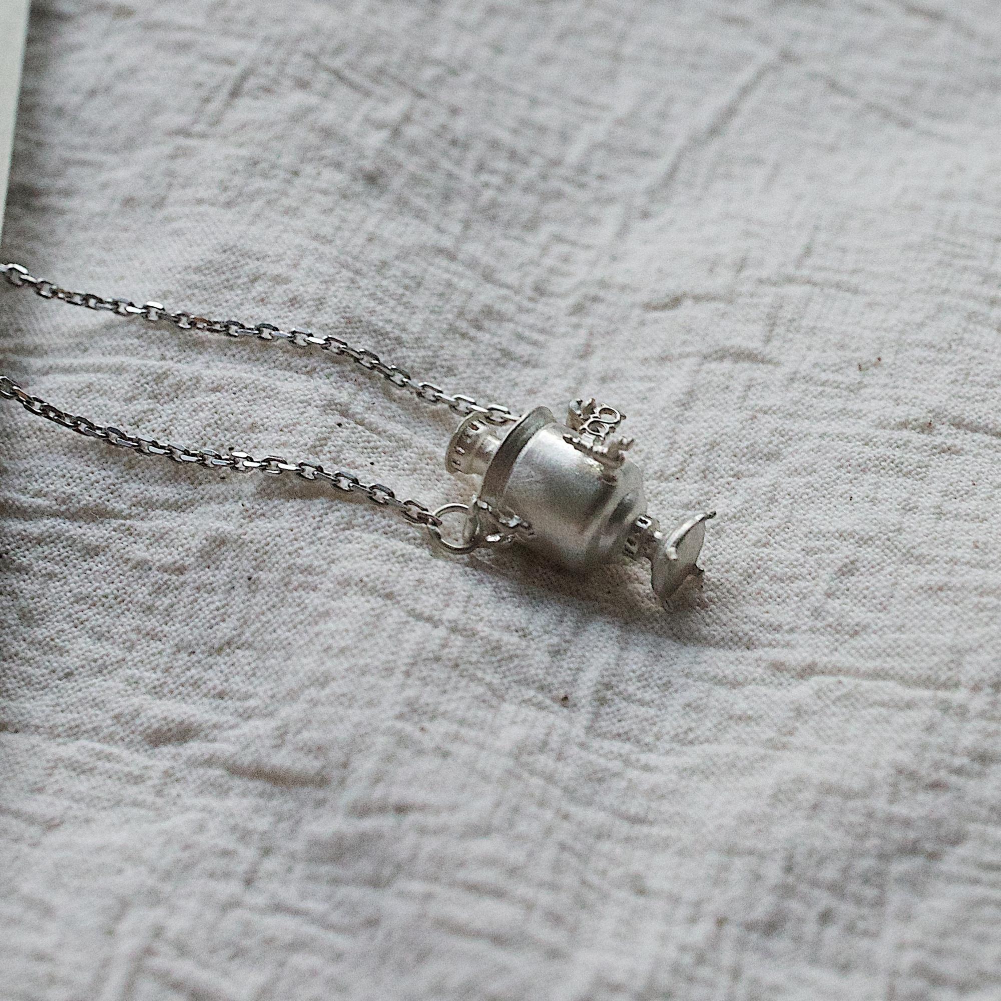 Кулон Самовар матовый