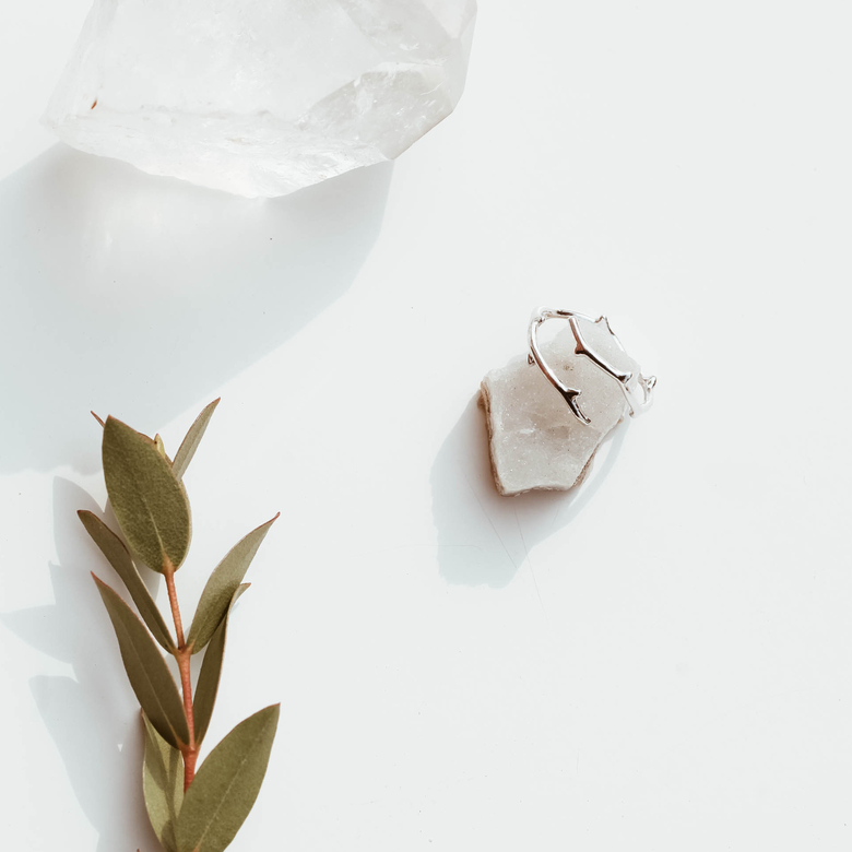 Кольцо Веточка