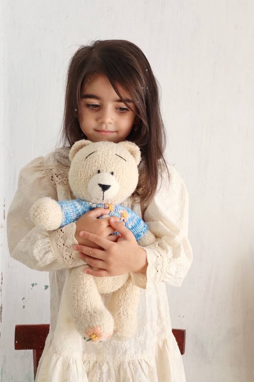 Обнимательный медведик