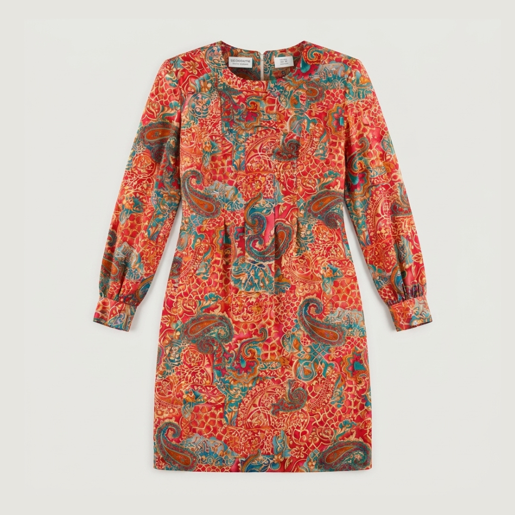 Шелковое платье Liz Claiborne Petite XS, 1980–90-е