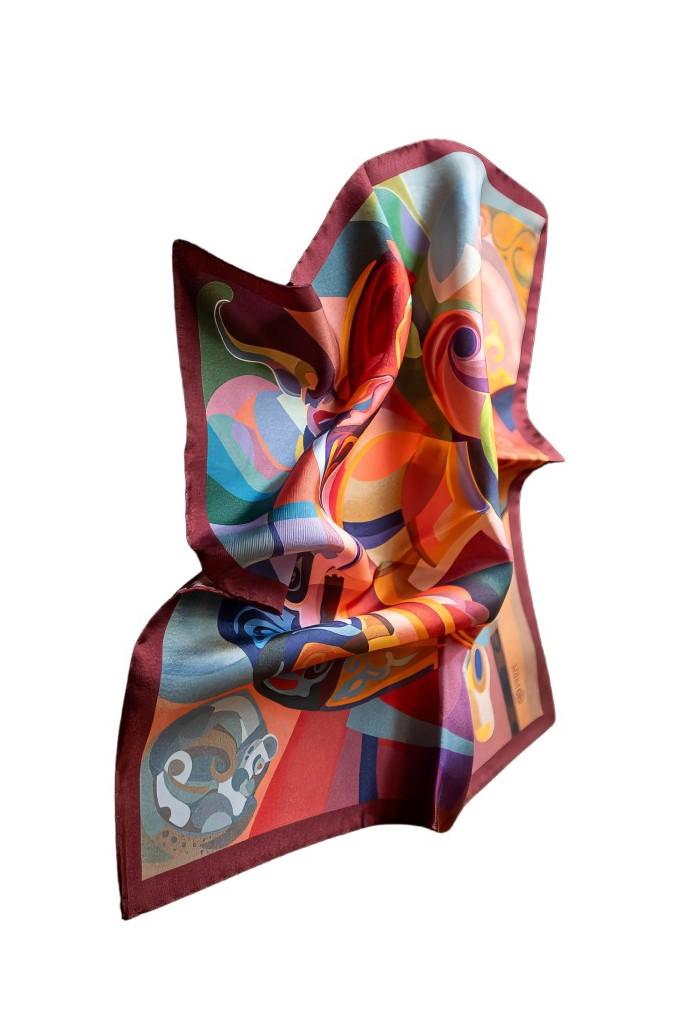 Шейный платок «Тени скифов»