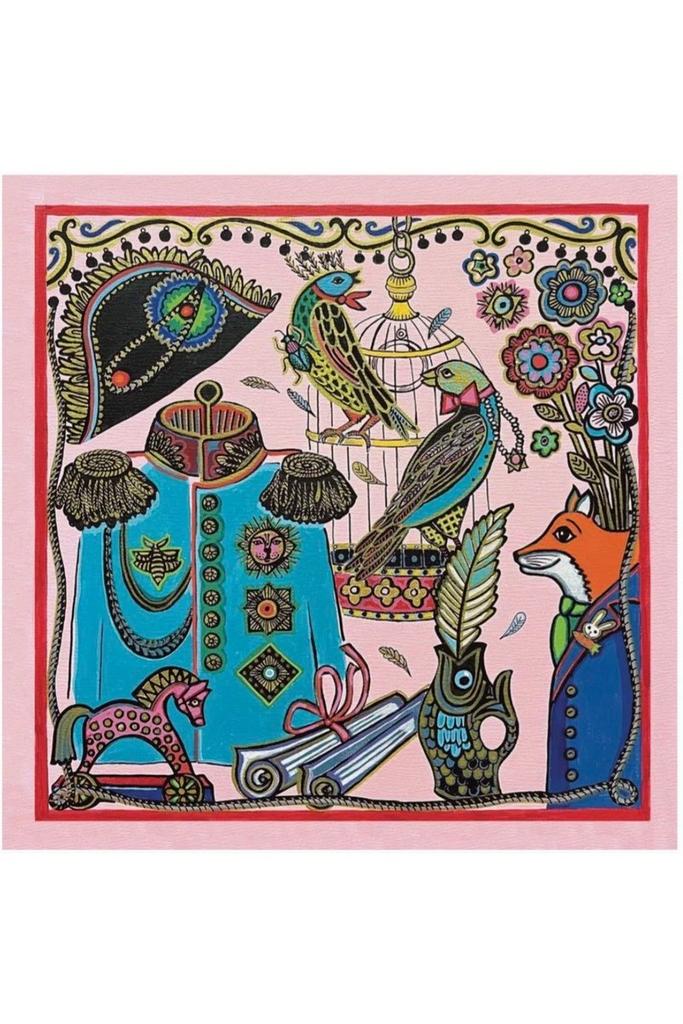 Платок-каре «Щедрость мастера»