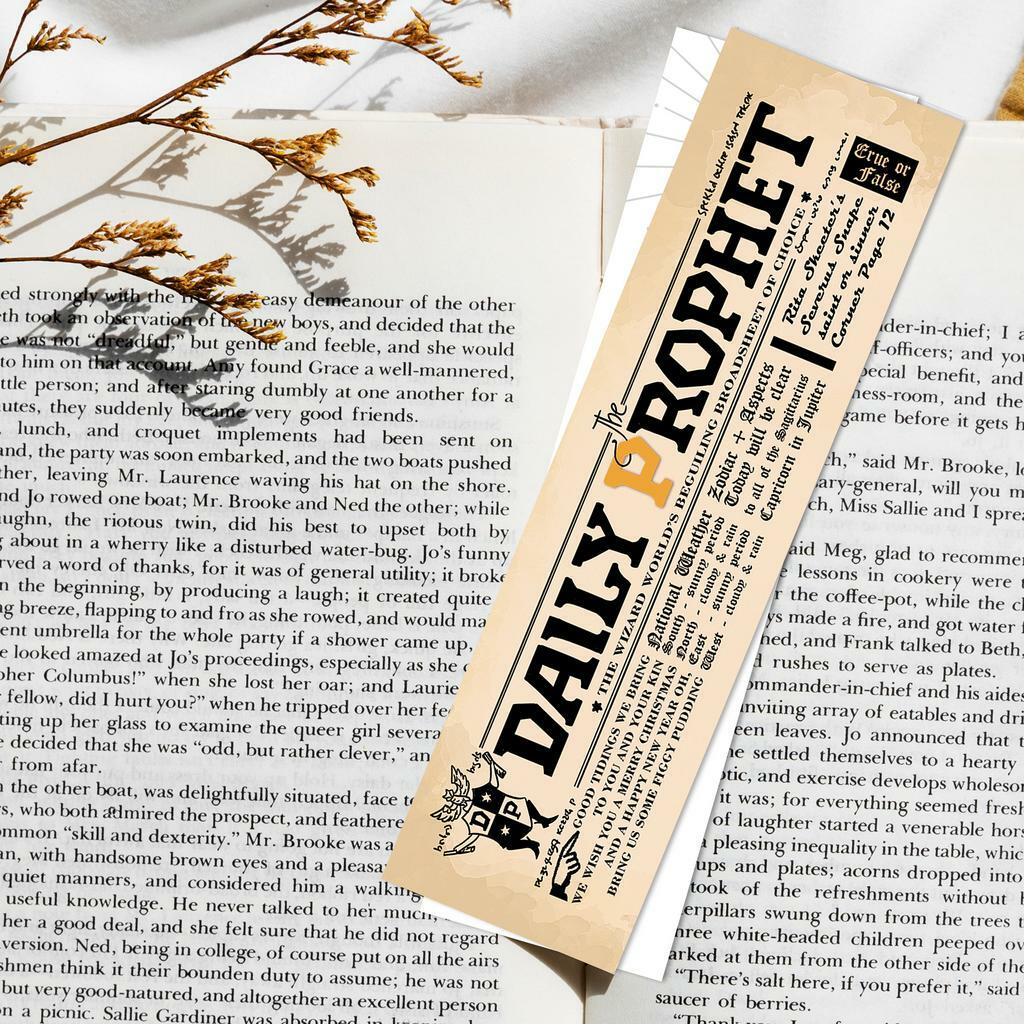 Книжная закладка «Daily Prophet»