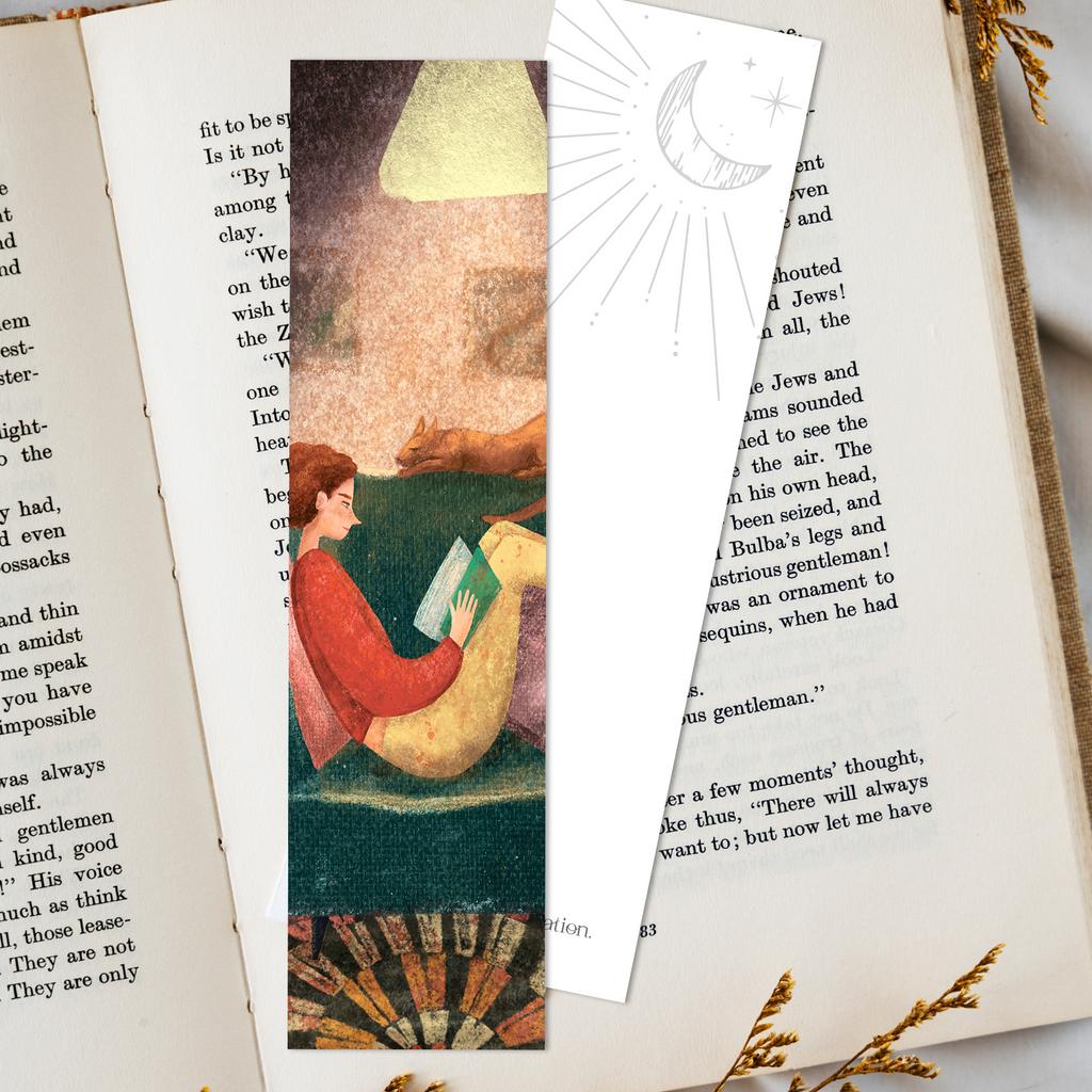 Книжная закладка «Любимое кресло»