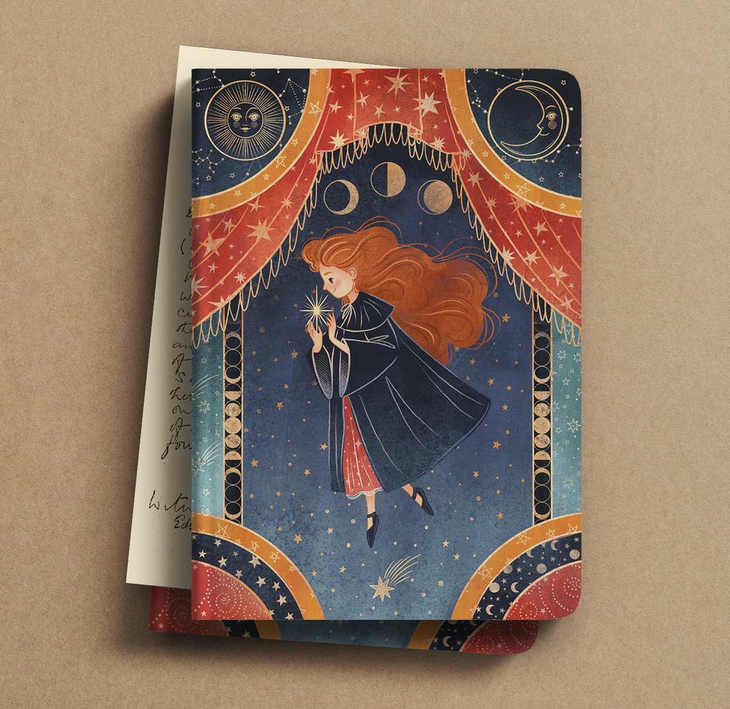 Блокнот в точку «Magic Stars»