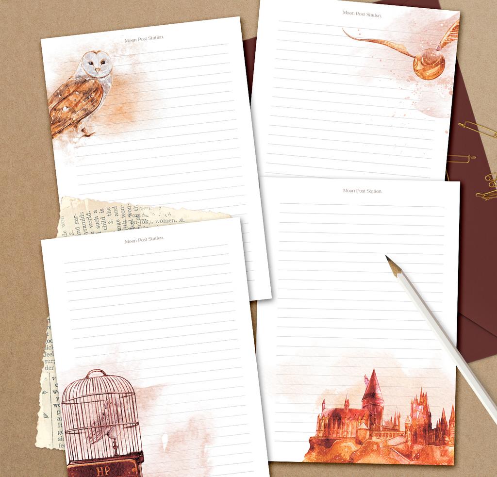 Бумага для писем «Wizarding world»
