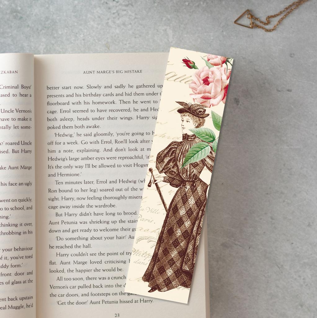Книжная закладка «Paris Lady»