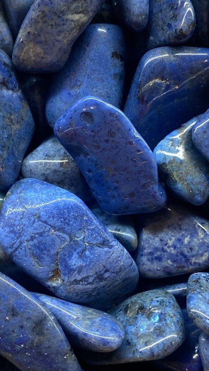 RECT in Blue Agate / Silver Pin