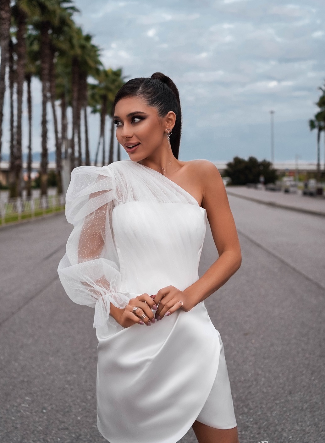 Свадебное платье Кристал Platina lux