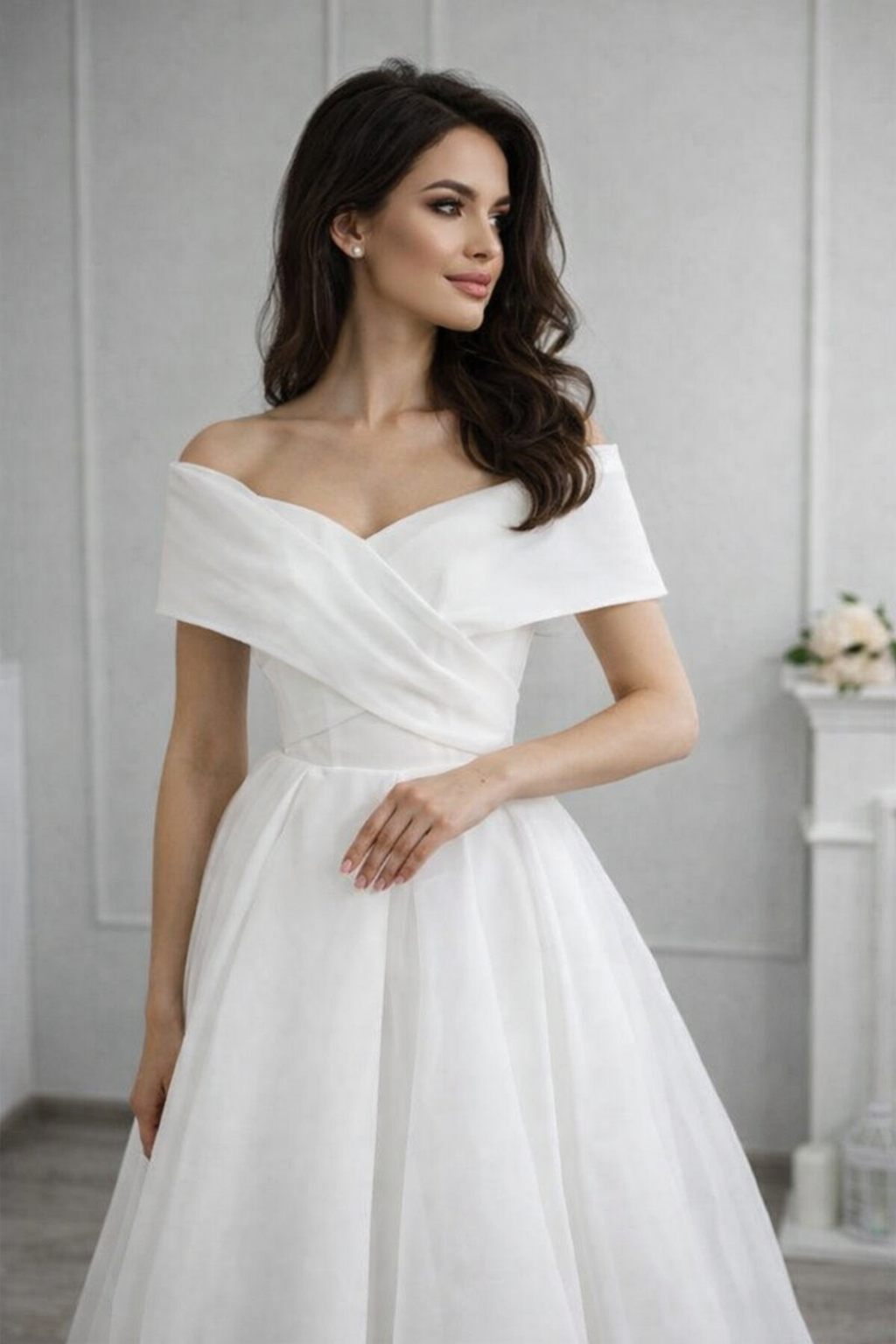 Свадебное платье Шенон воск