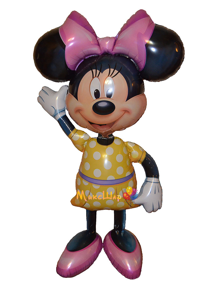 ХОДЯЧИЕ ШАРЫ МИННИ МАУС РОЗОВАЯ