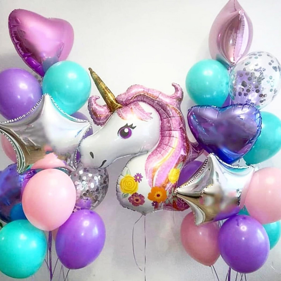 СЕТ ДЕВОЧКЕ  РАДУЖНАЯ ЕДИНОРОЖКА 2