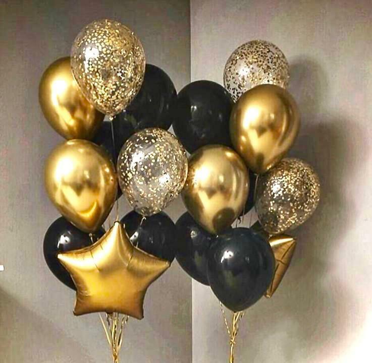 СЕТ  ГОЛД И БЛЭК