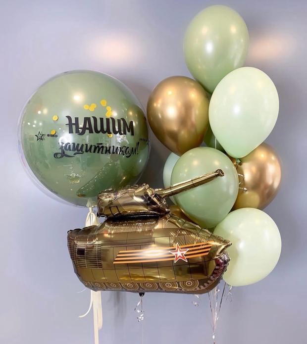 23 февраля с танком